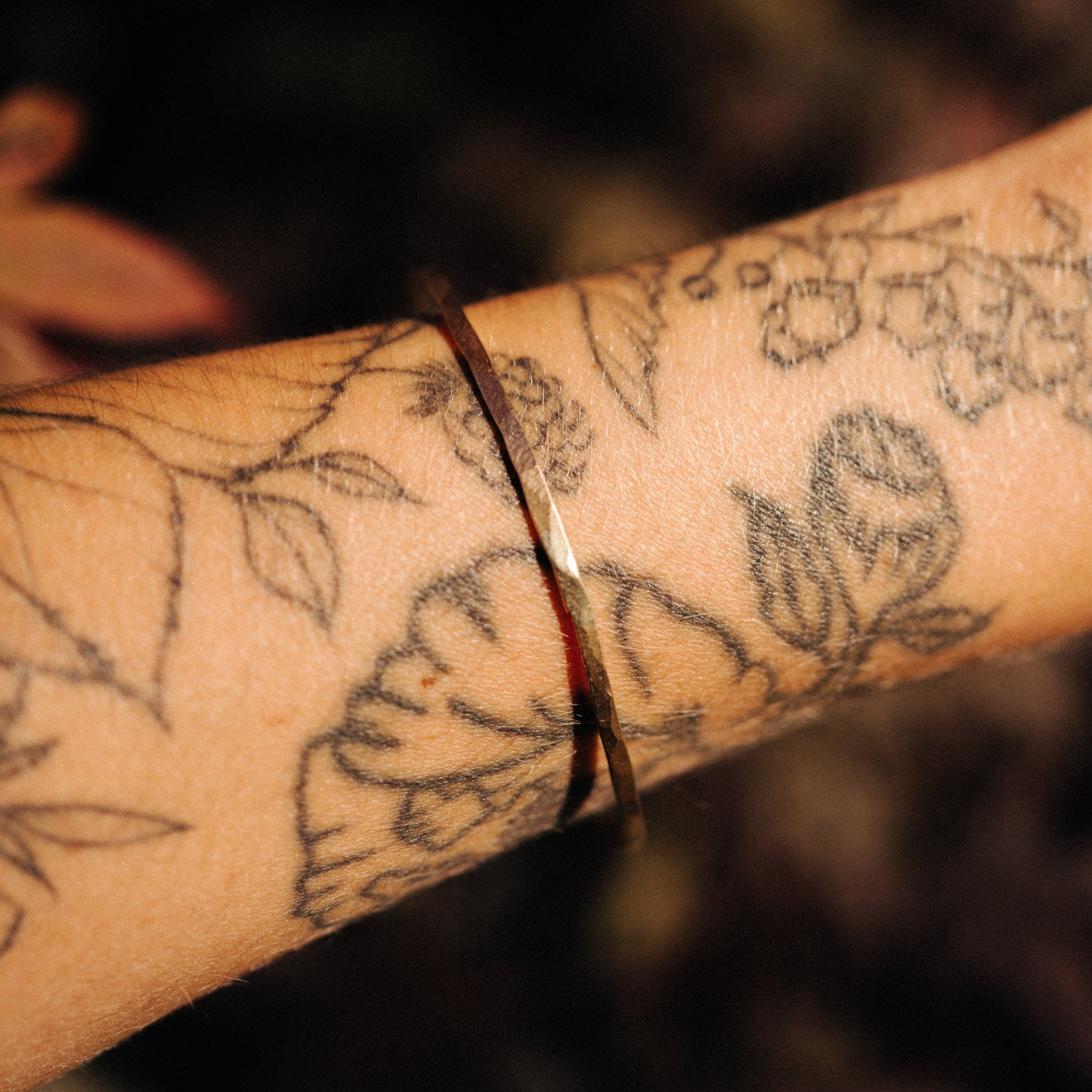 10k Solid Gold Bangle