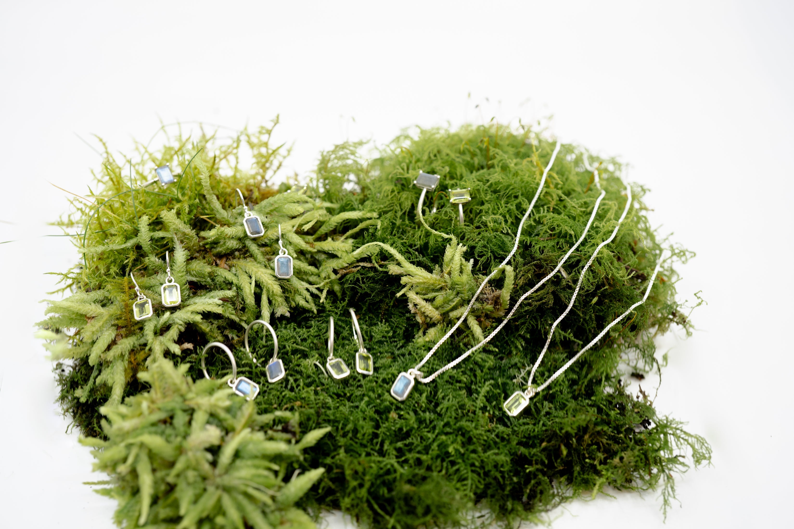 Ophelia Sterling Silver Necklace - Labradorite