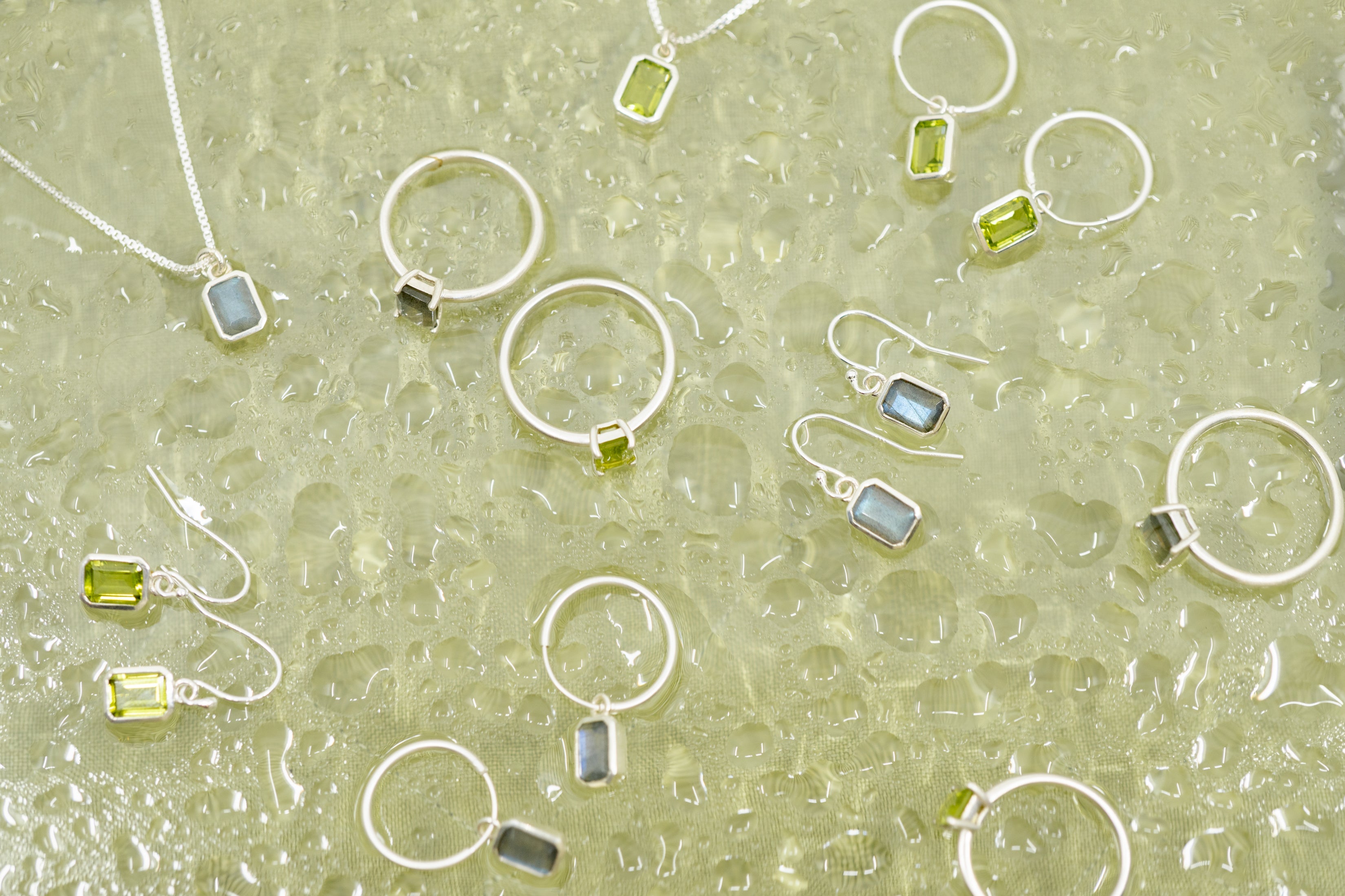 Ophelia Sterling Silver Necklace - Labradorite