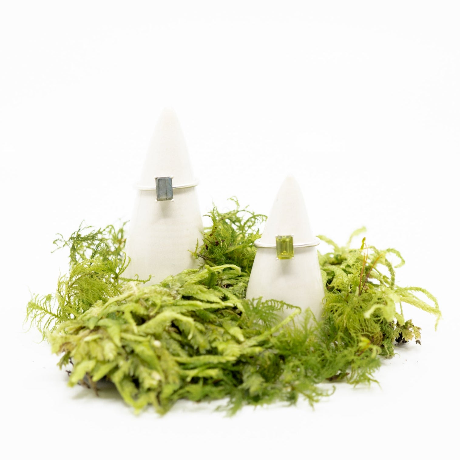 Ophelia Sterling Silver Ring - Labradorite