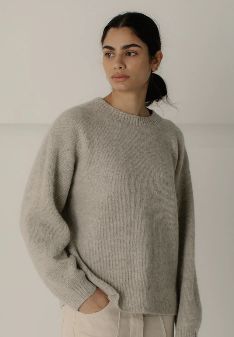 Bare Knitwear Jude Alpaca Crew