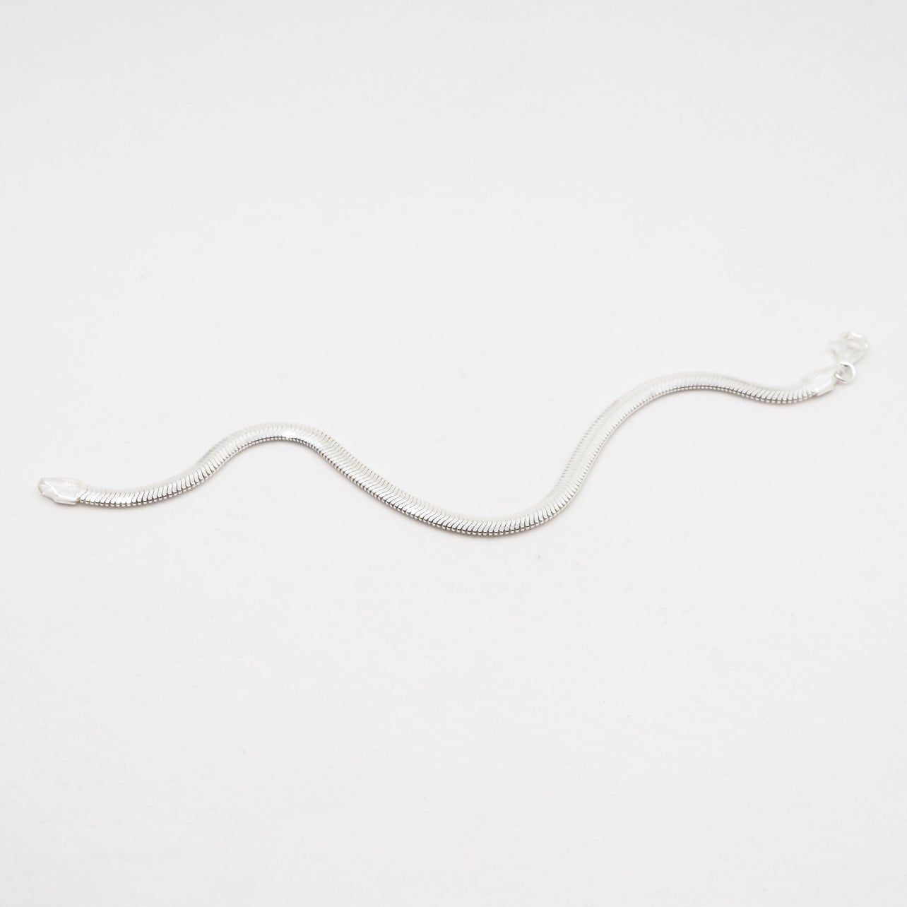 Sterling Silver Serpentine Bracelet