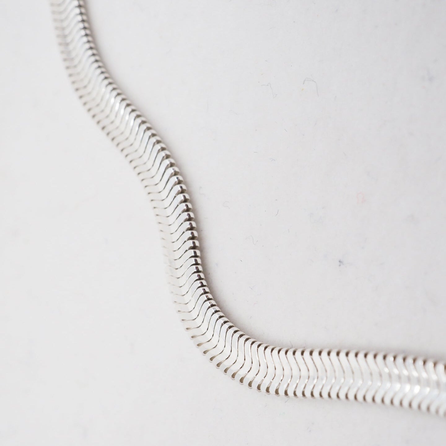 Sterling Silver Serpentine Bracelet