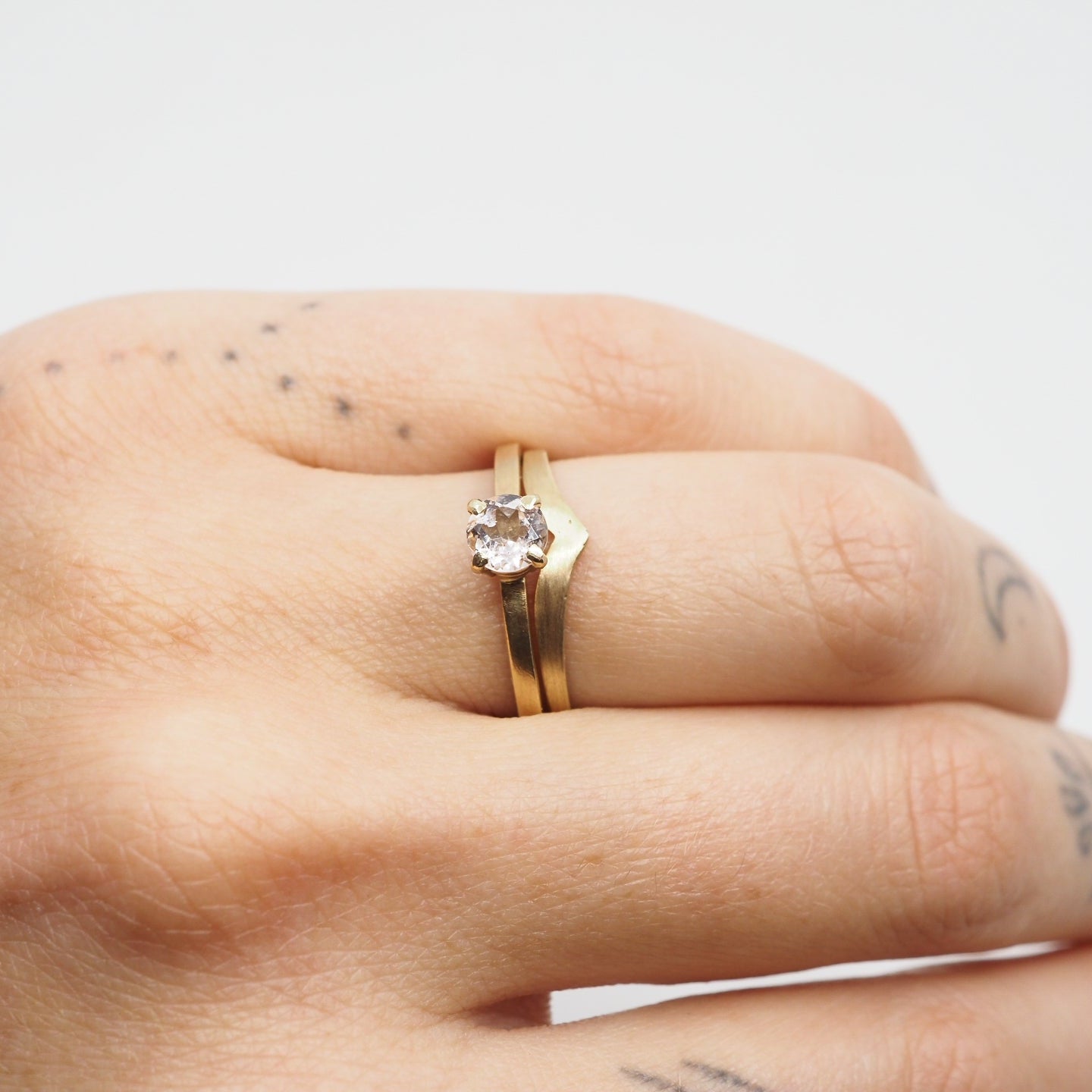 10k Gold Halo Ring