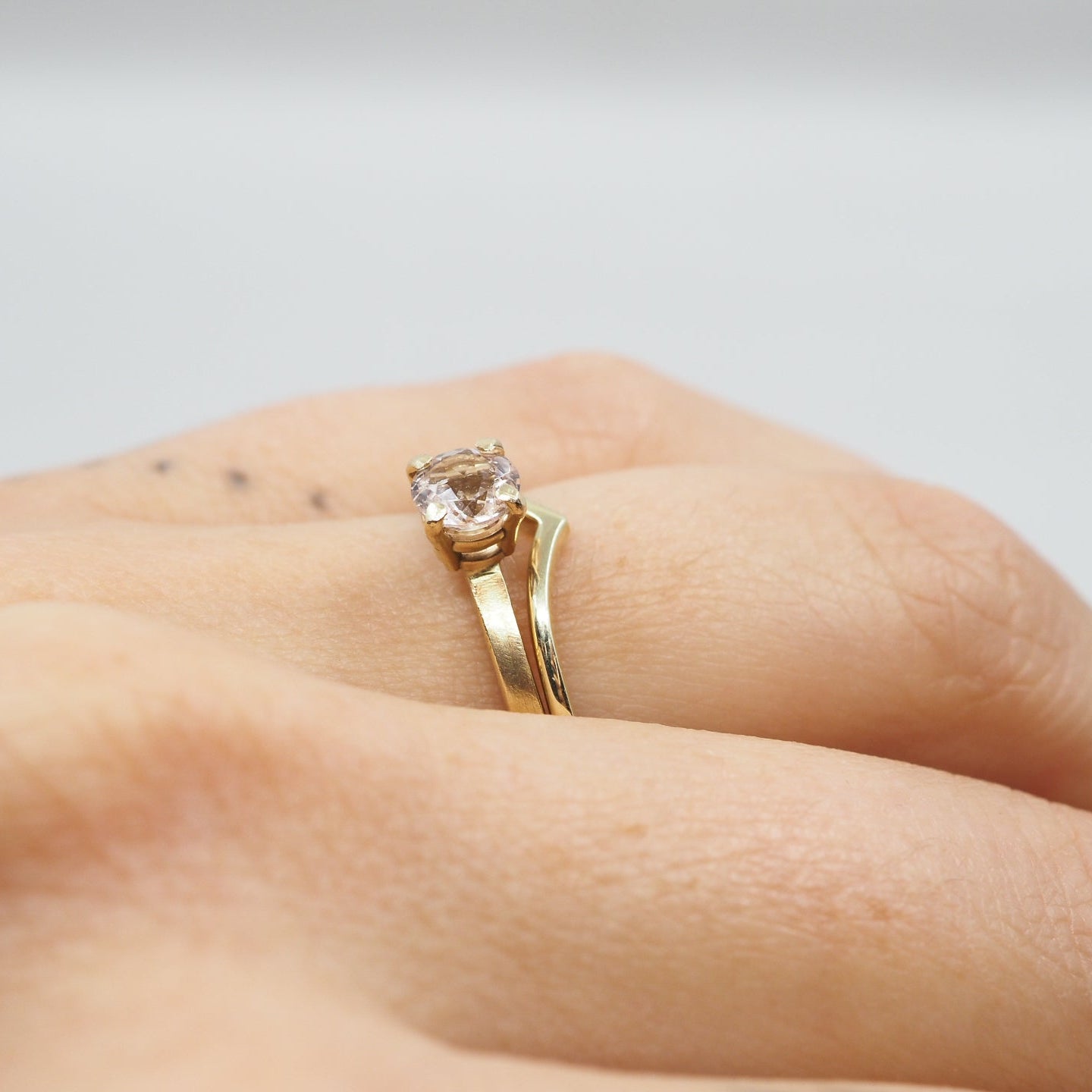 10k Gold Halo Ring