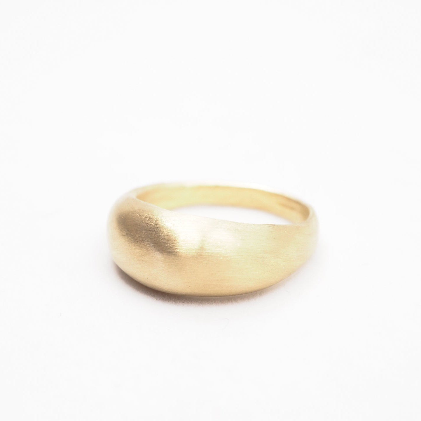 10k Gold Bold Rain Ring