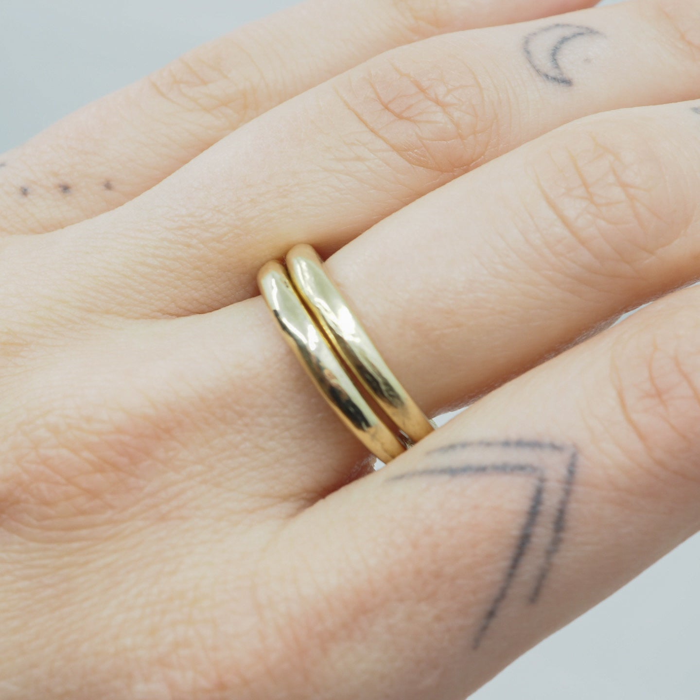 10k Gold Light Rain Ring