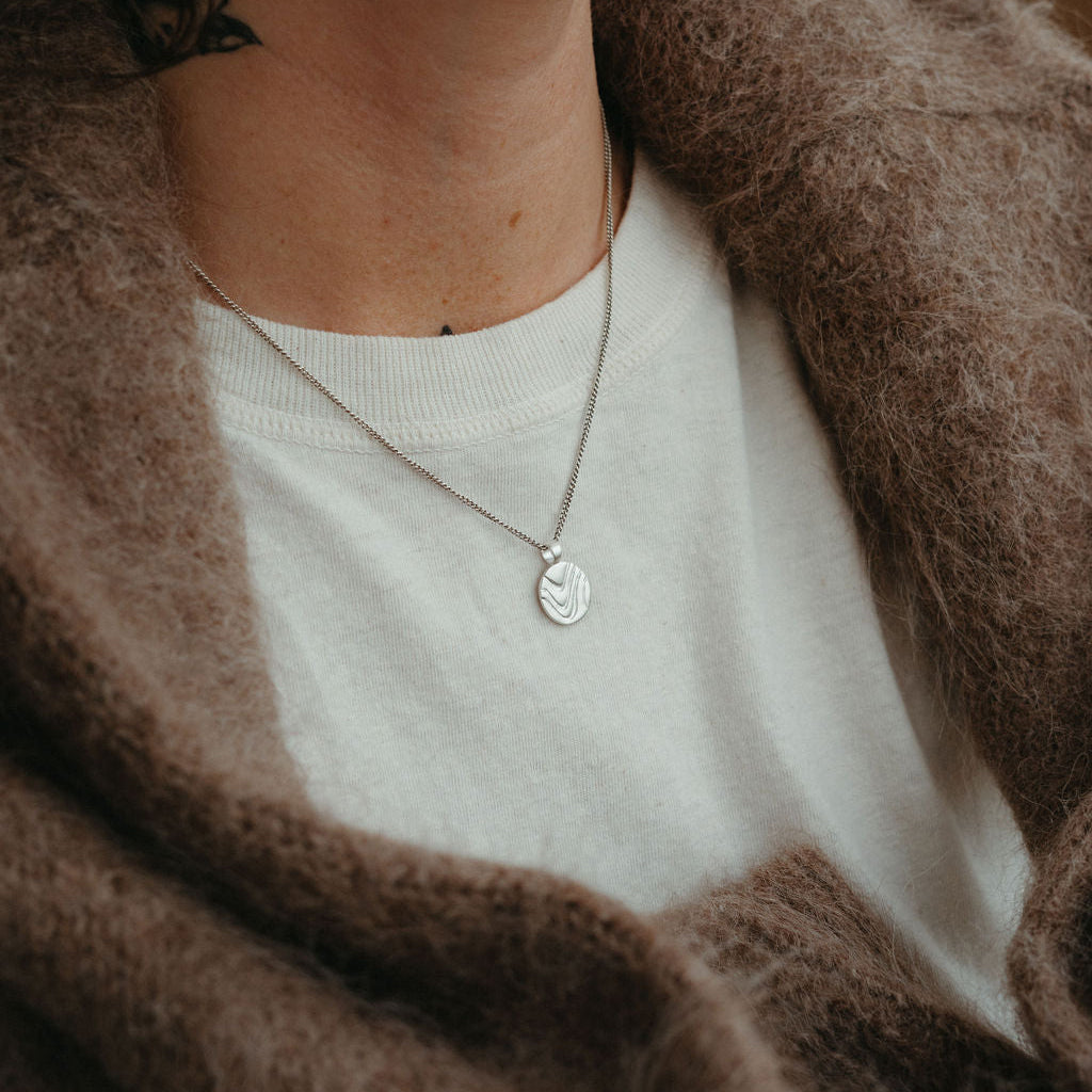 Moyeha Charm Pendant Necklace - Sterling Silver