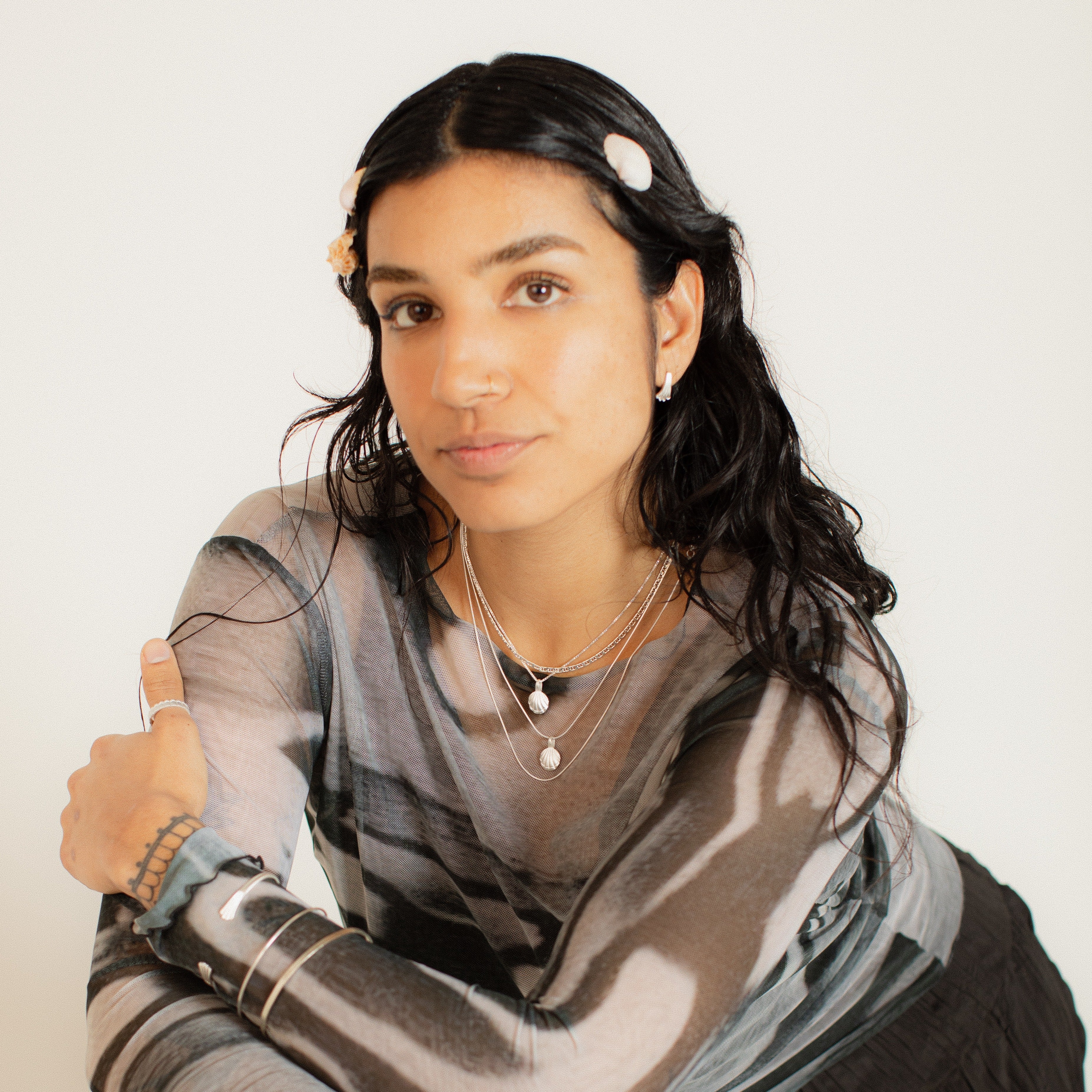 Sterling Silver Meridian Necklace