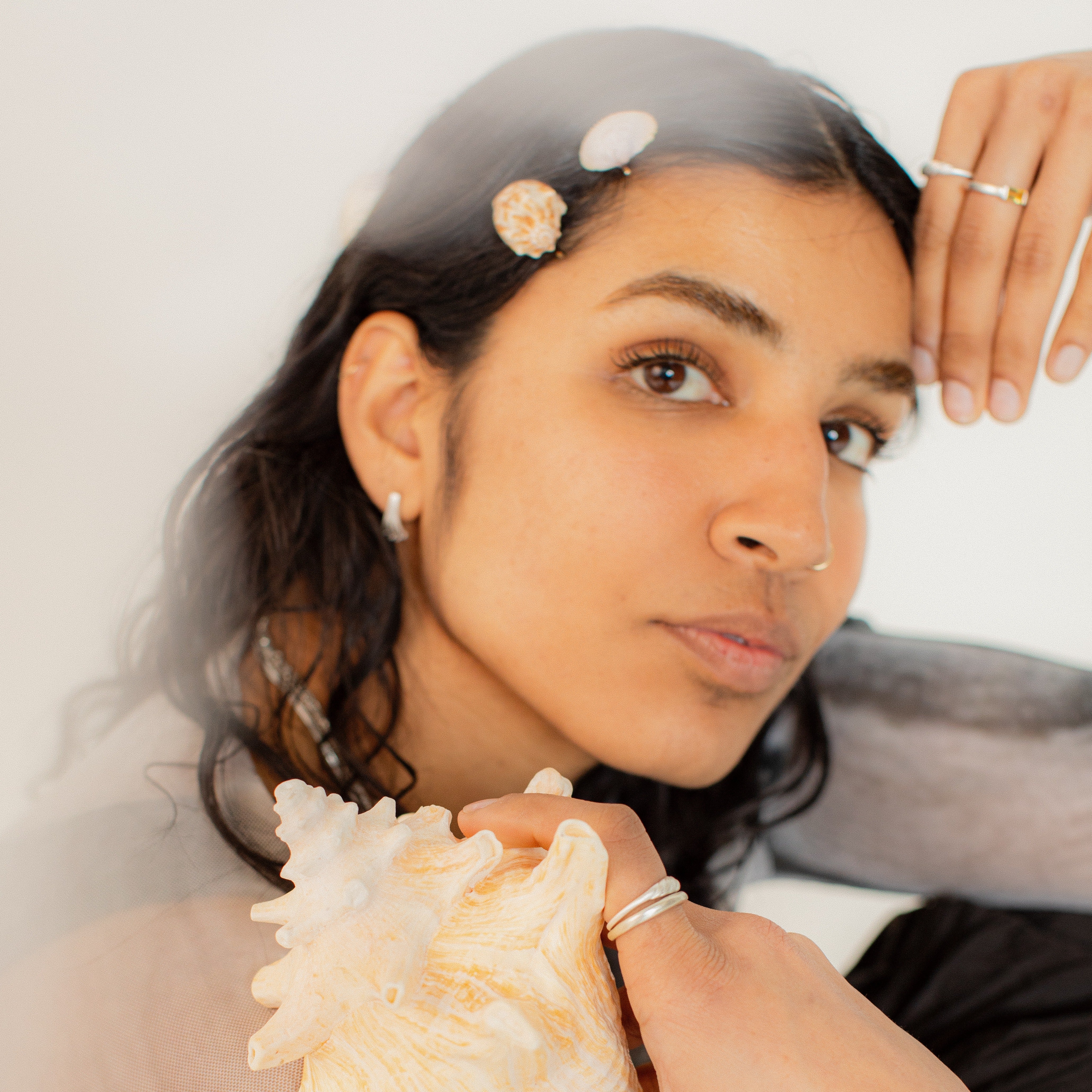 Meridian Signet Ring in Sterling Silver