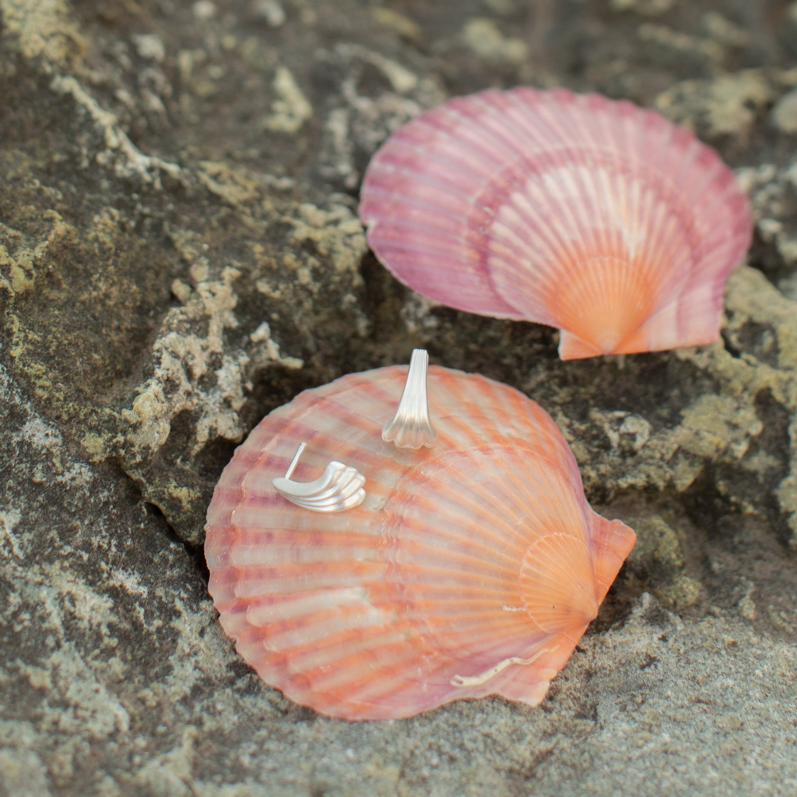 Sterling Silver Meridian Studs
