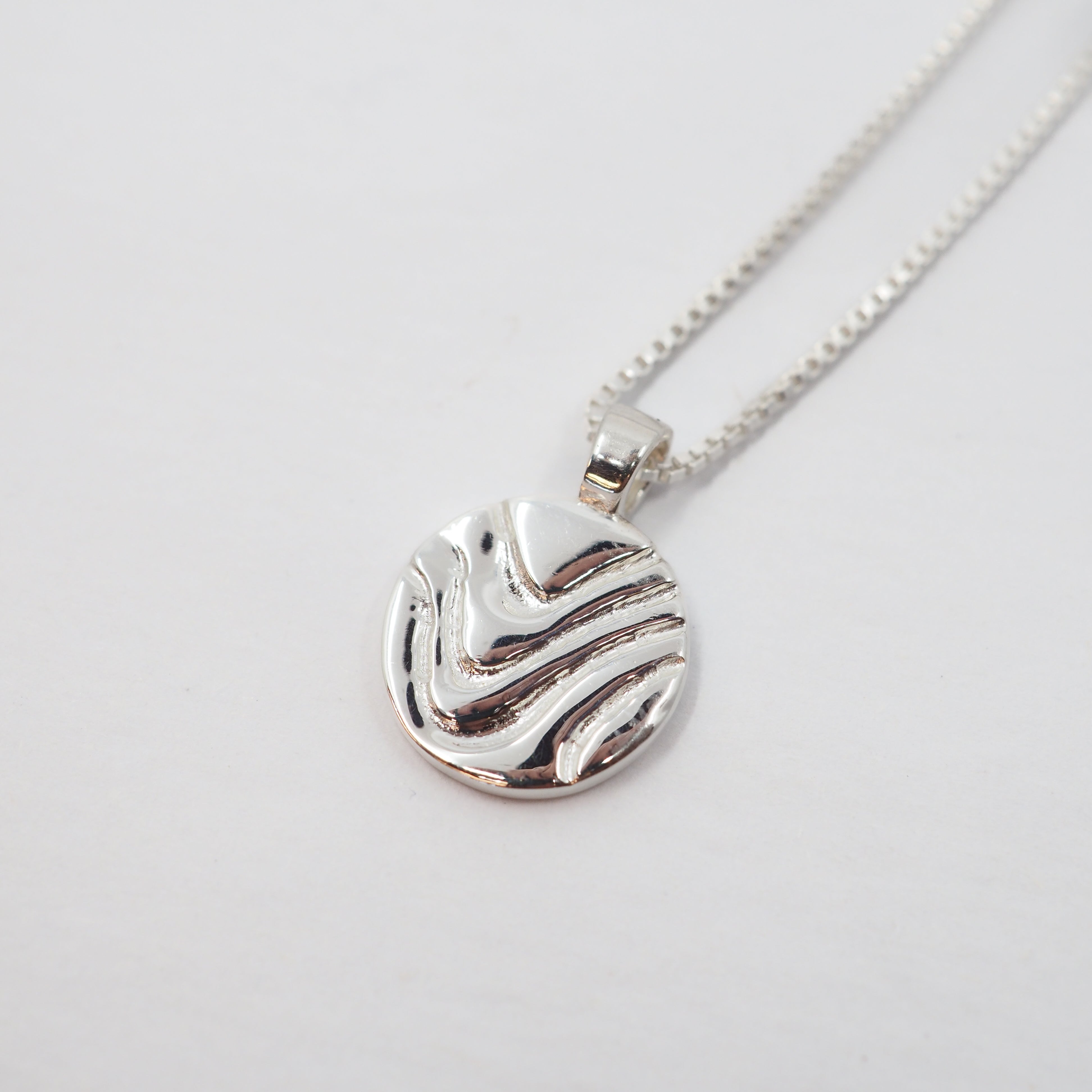 Moyeha Charm Pendant Necklace - Sterling Silver