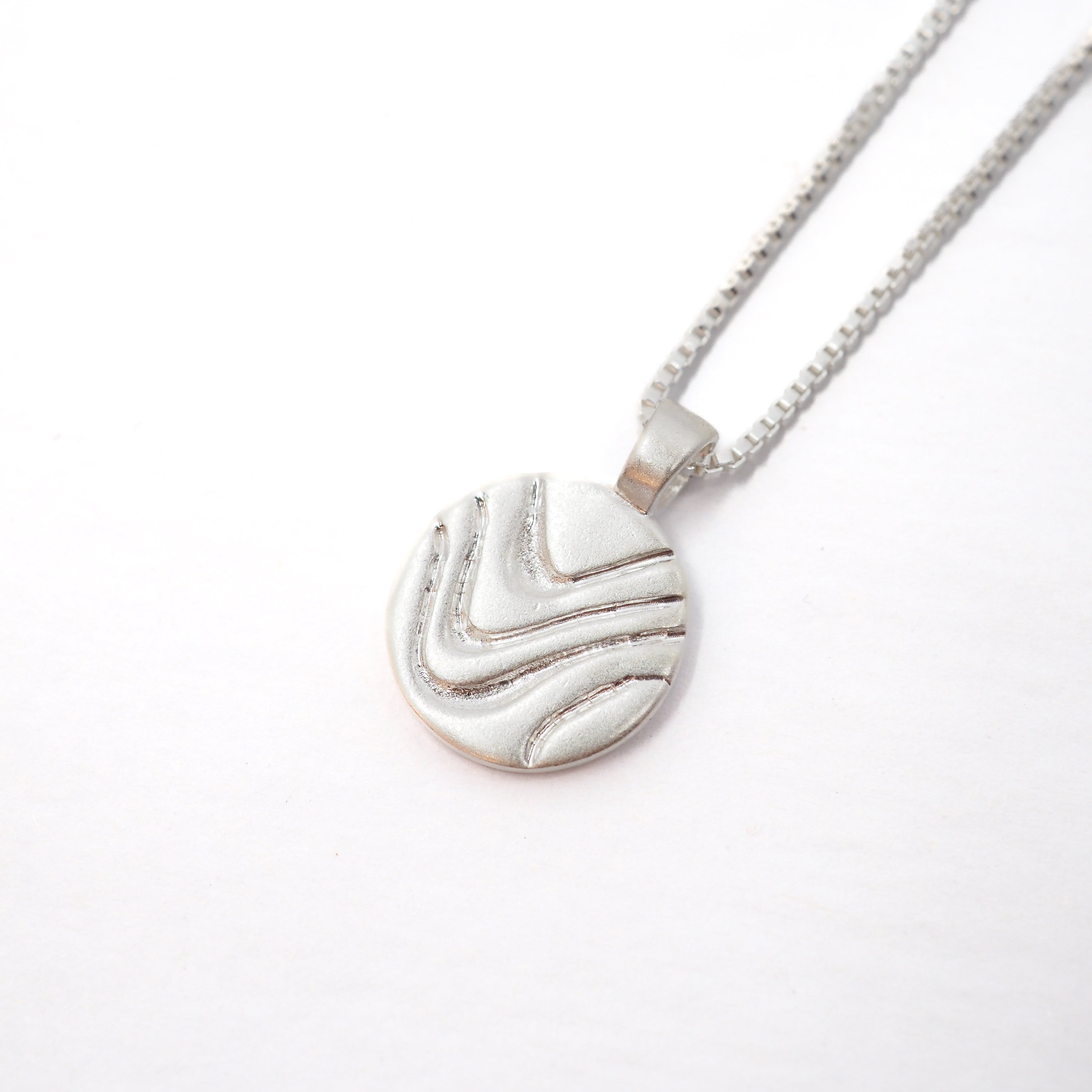 Moyeha Charm Necklace - Sterling Silver