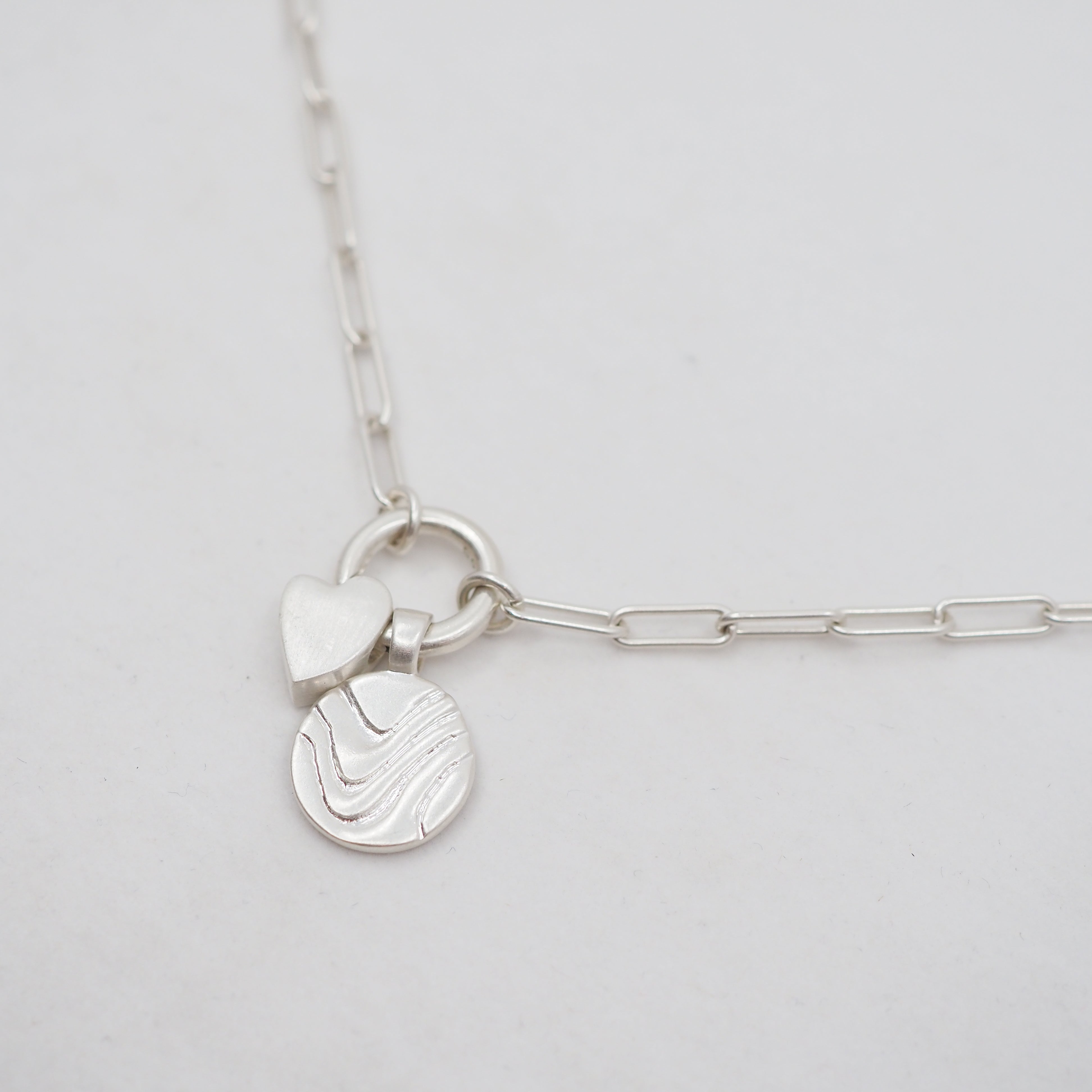 Moyeha Charm Pendant Necklace - Sterling Silver