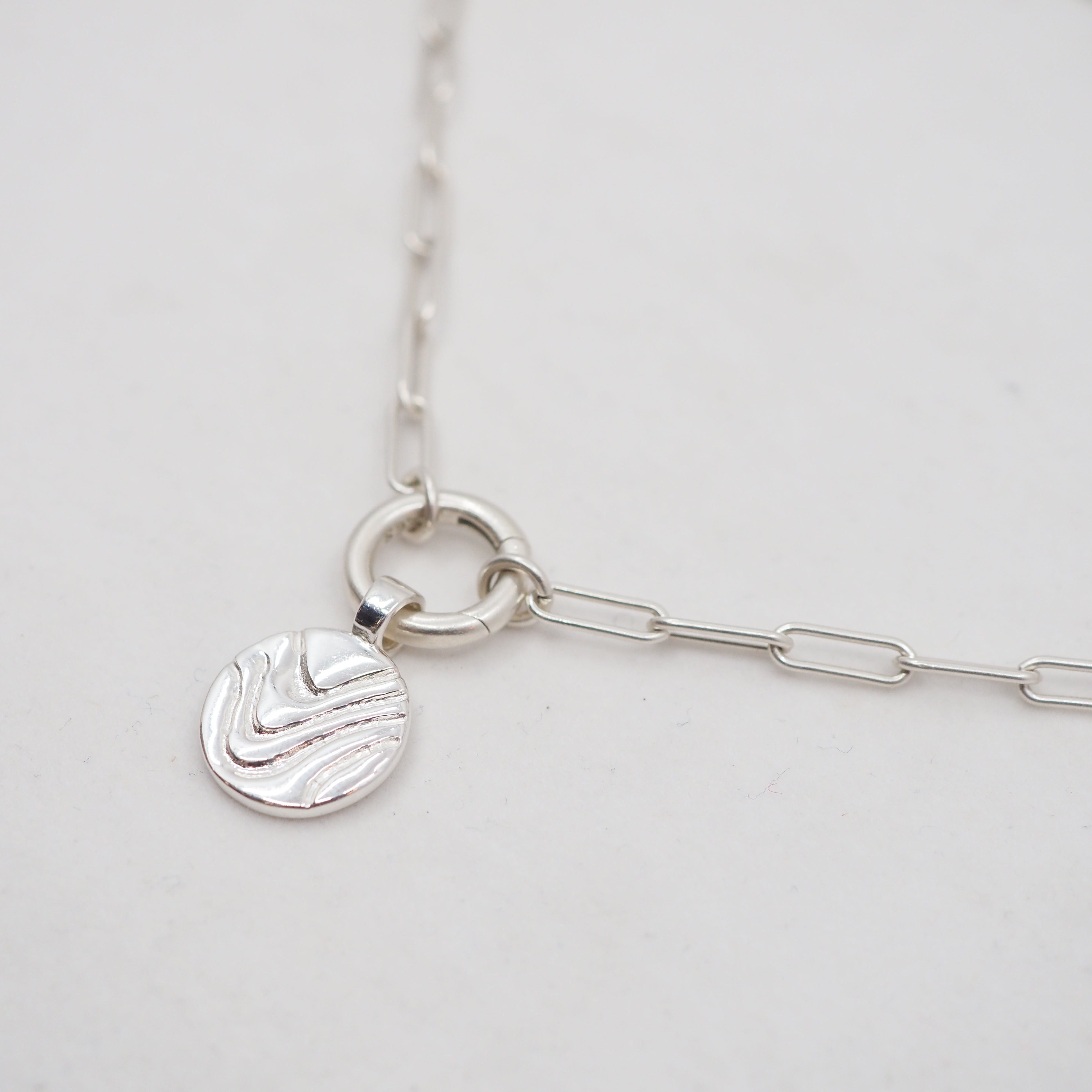 Moyeha Charm Pendant Necklace - Sterling Silver