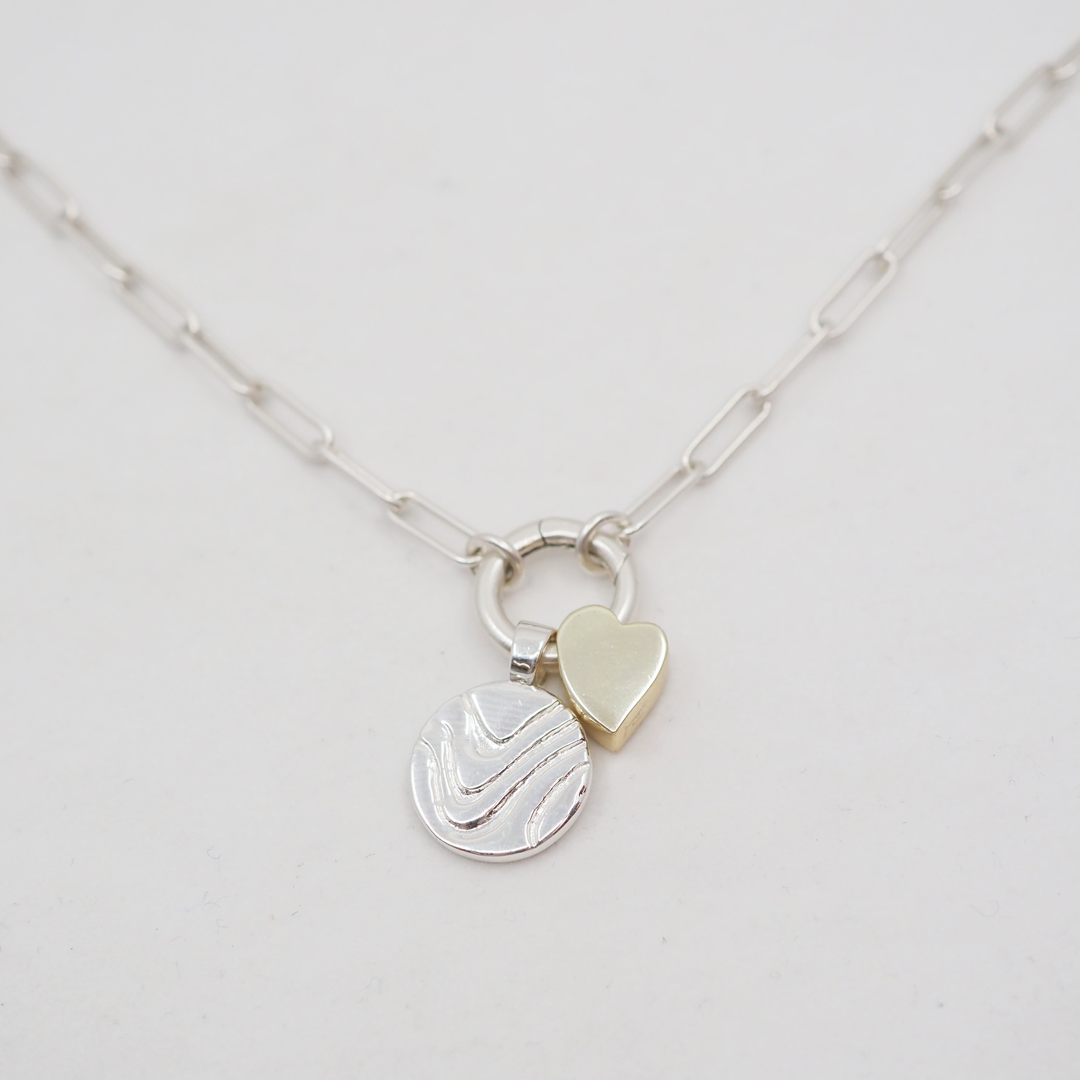 Moyeha Charm Pendant Necklace - Sterling Silver