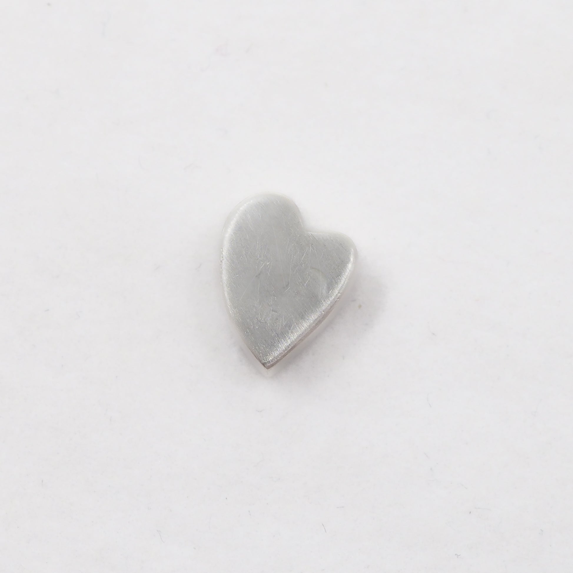 Heart Charm Pendant - Sterling Silver