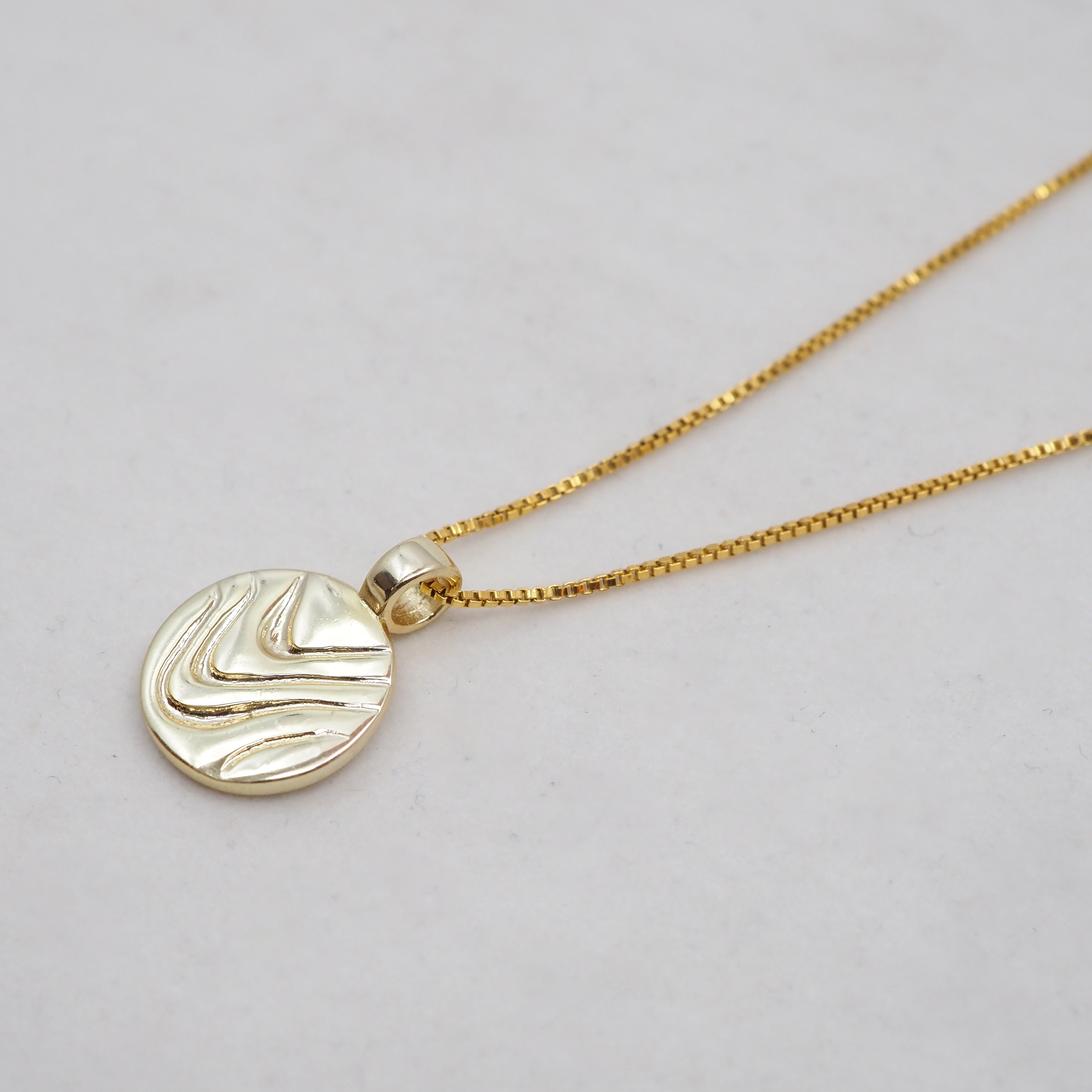 Moyeha Charm Necklace - Gold Plated