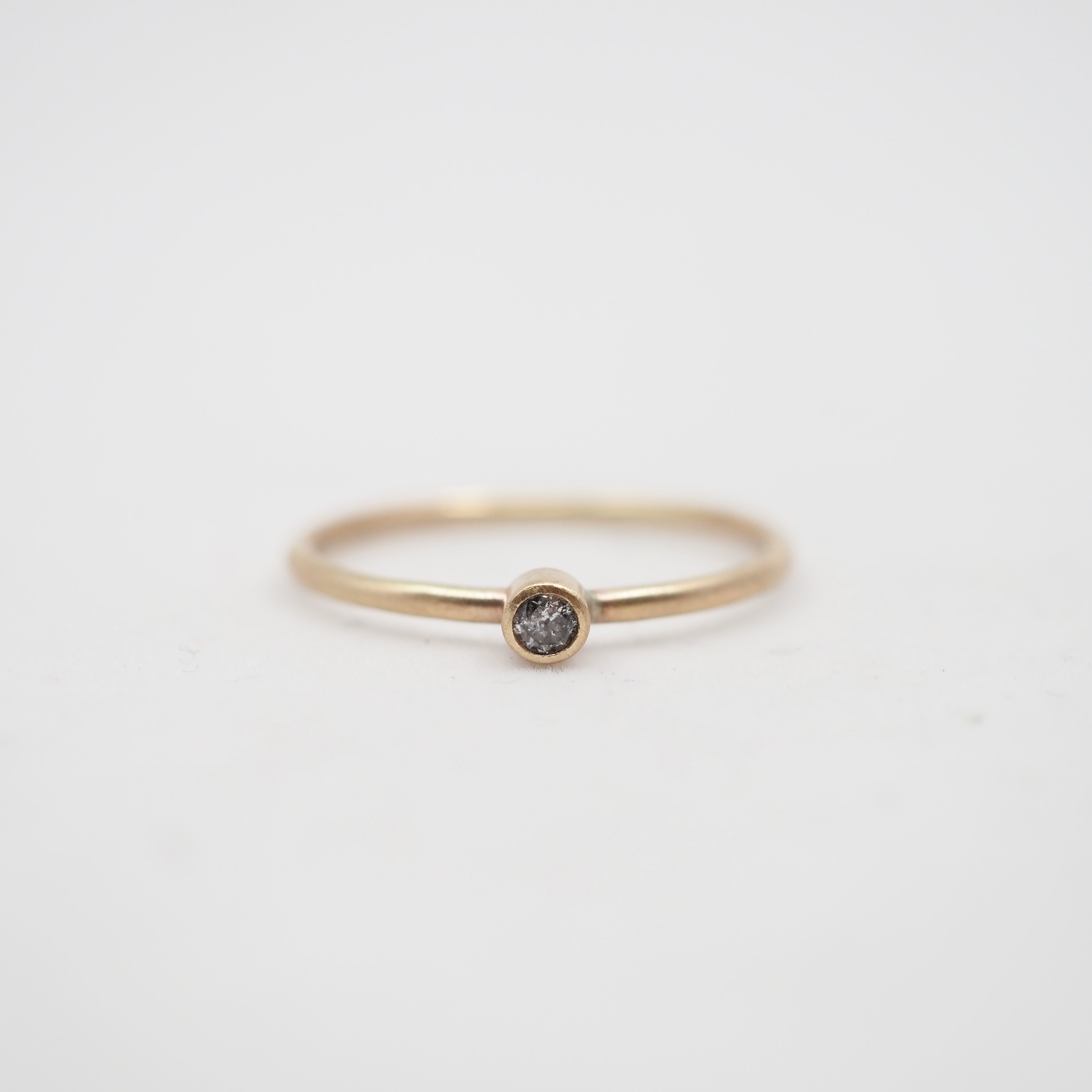 Mini Gemstone Rings - 10k Gold
