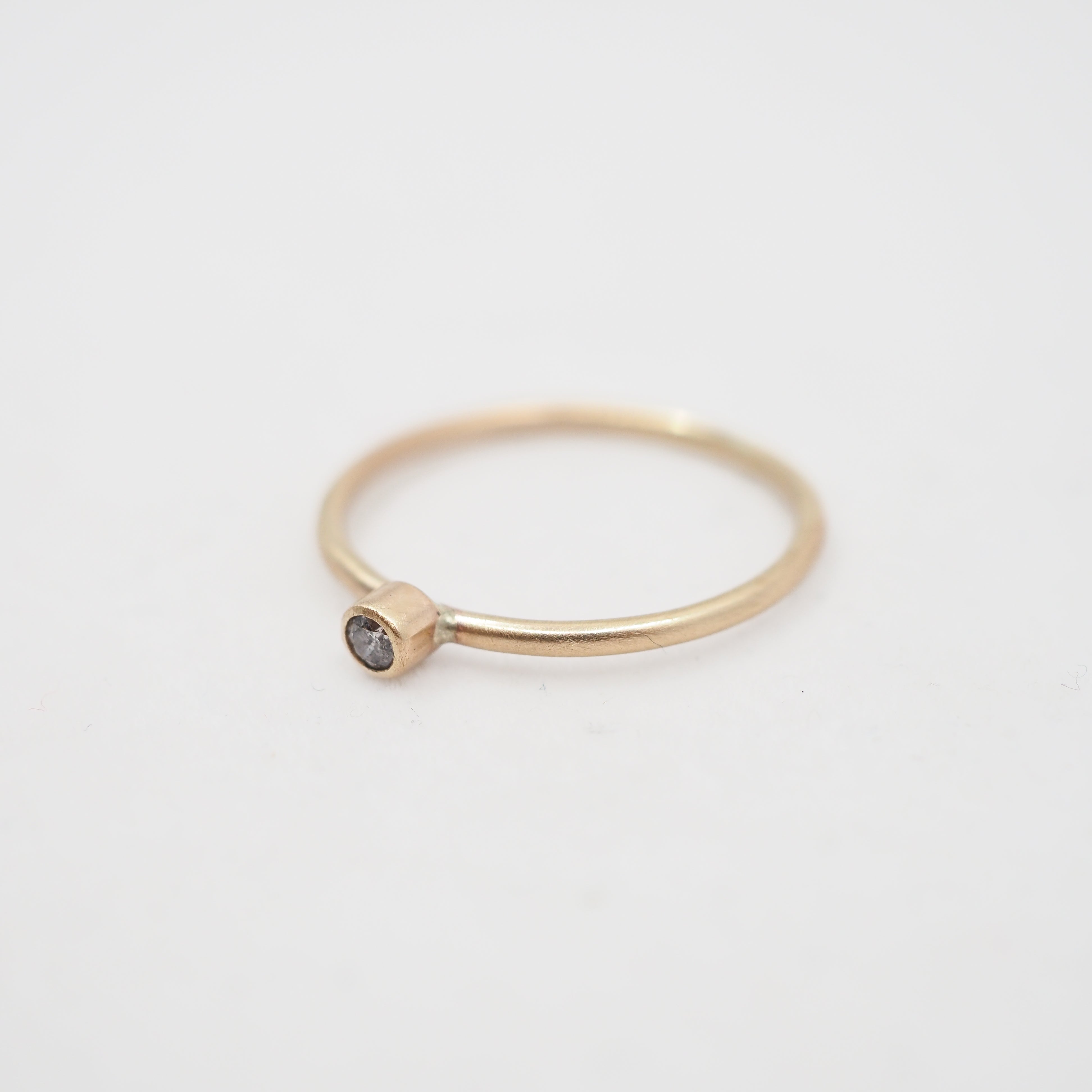 Mini Gemstone Rings - 10k Gold