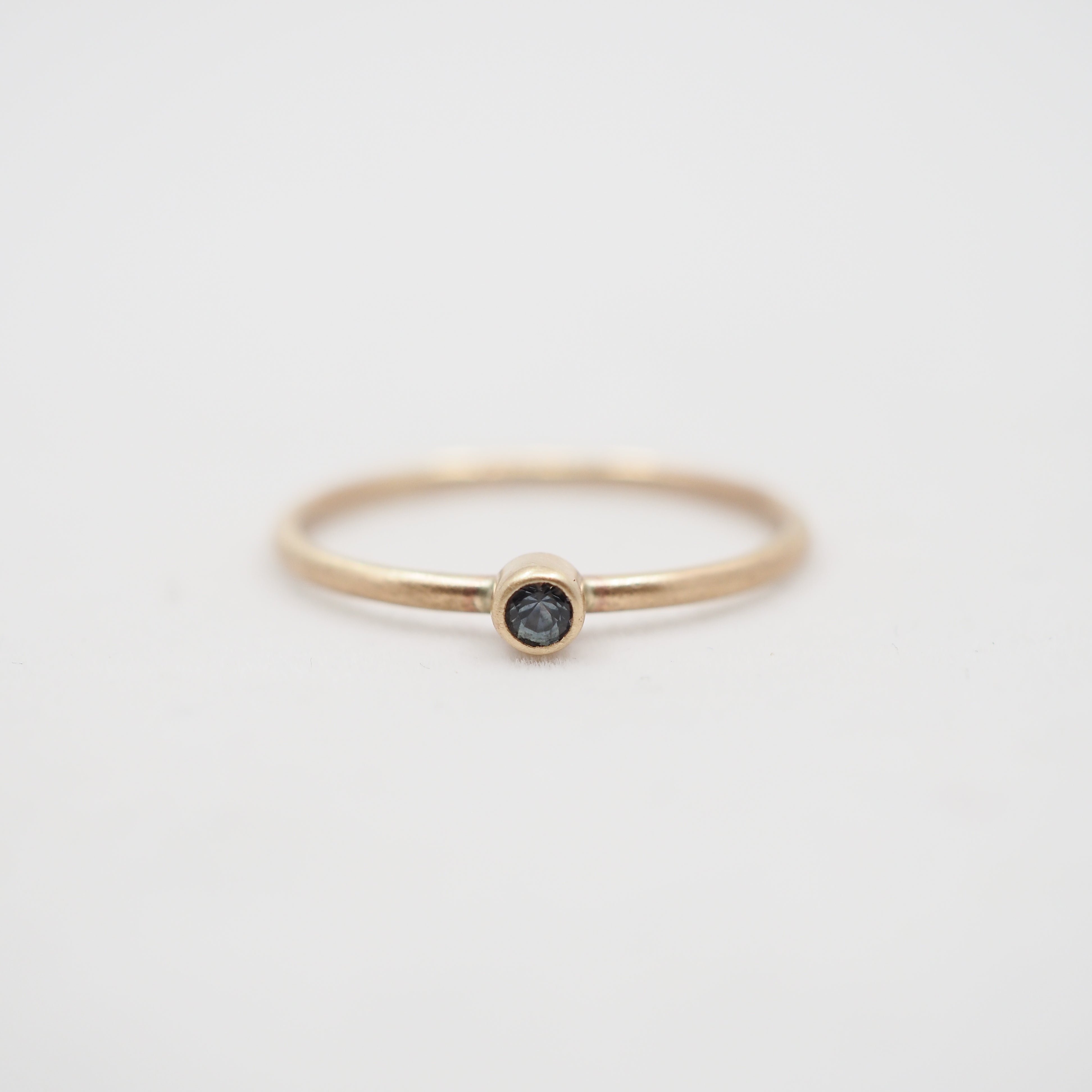 Mini Gemstone Rings - 10k Gold