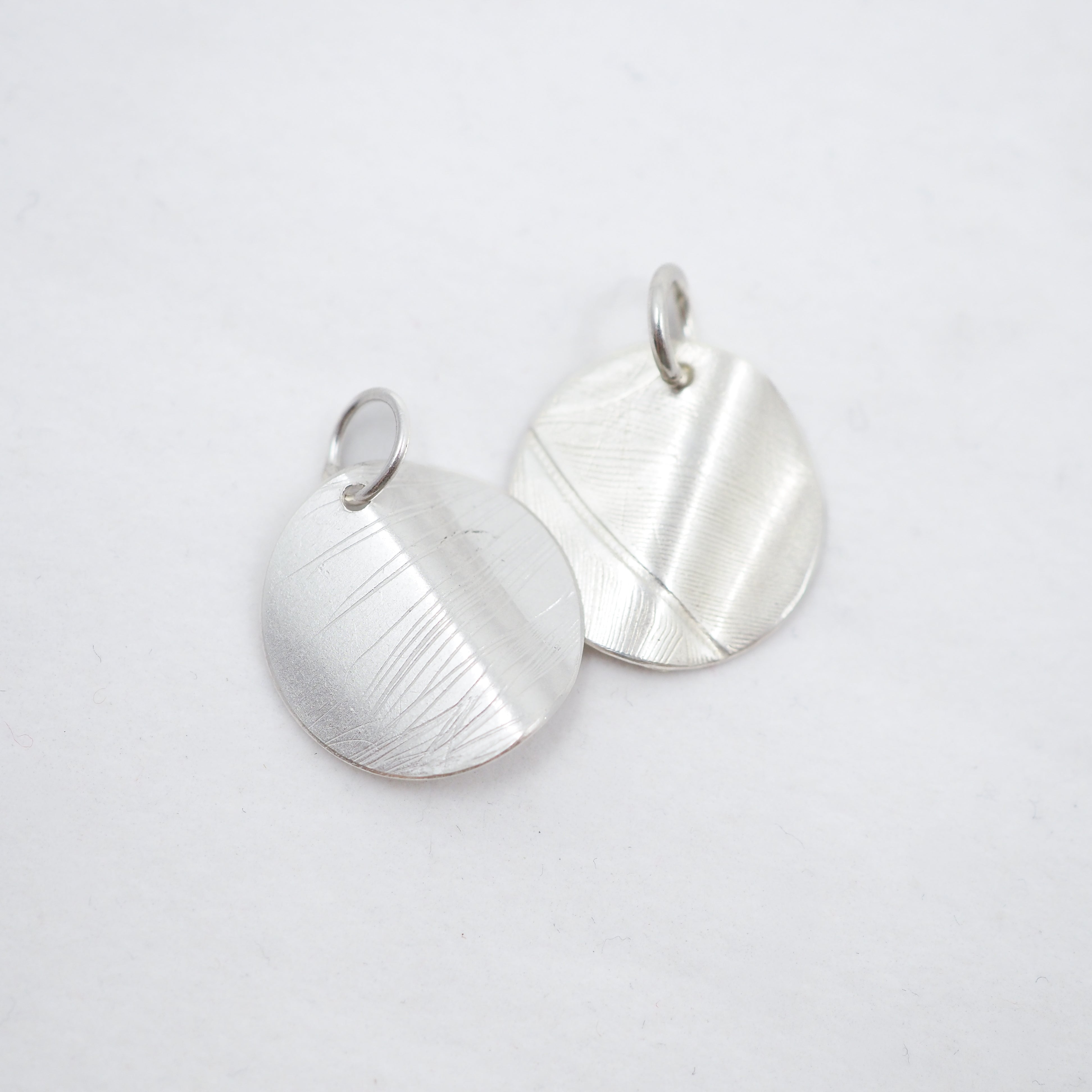 Orbit Wave Pendant - Sterling Silver