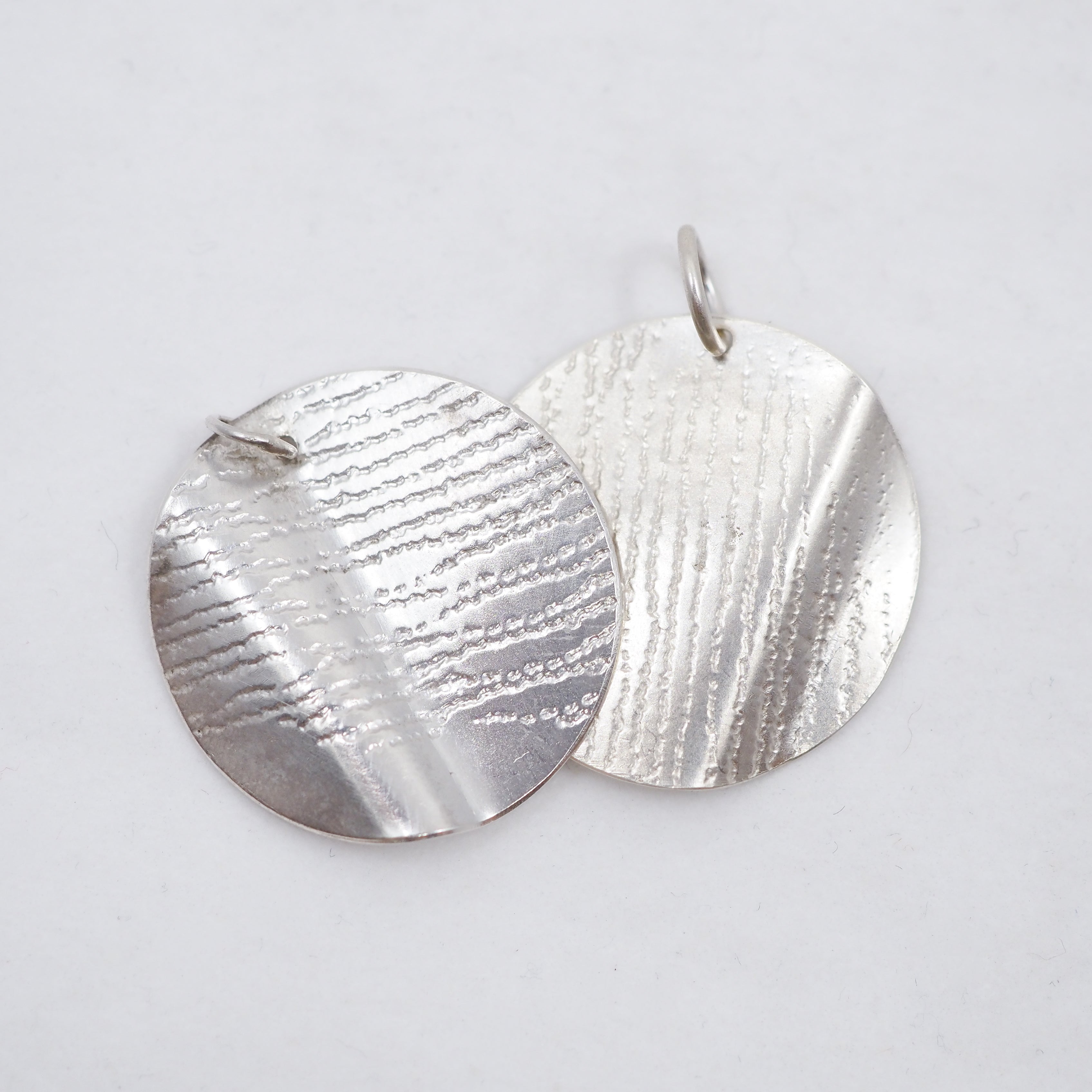 Orbit Wave Pendant - Sterling Silver