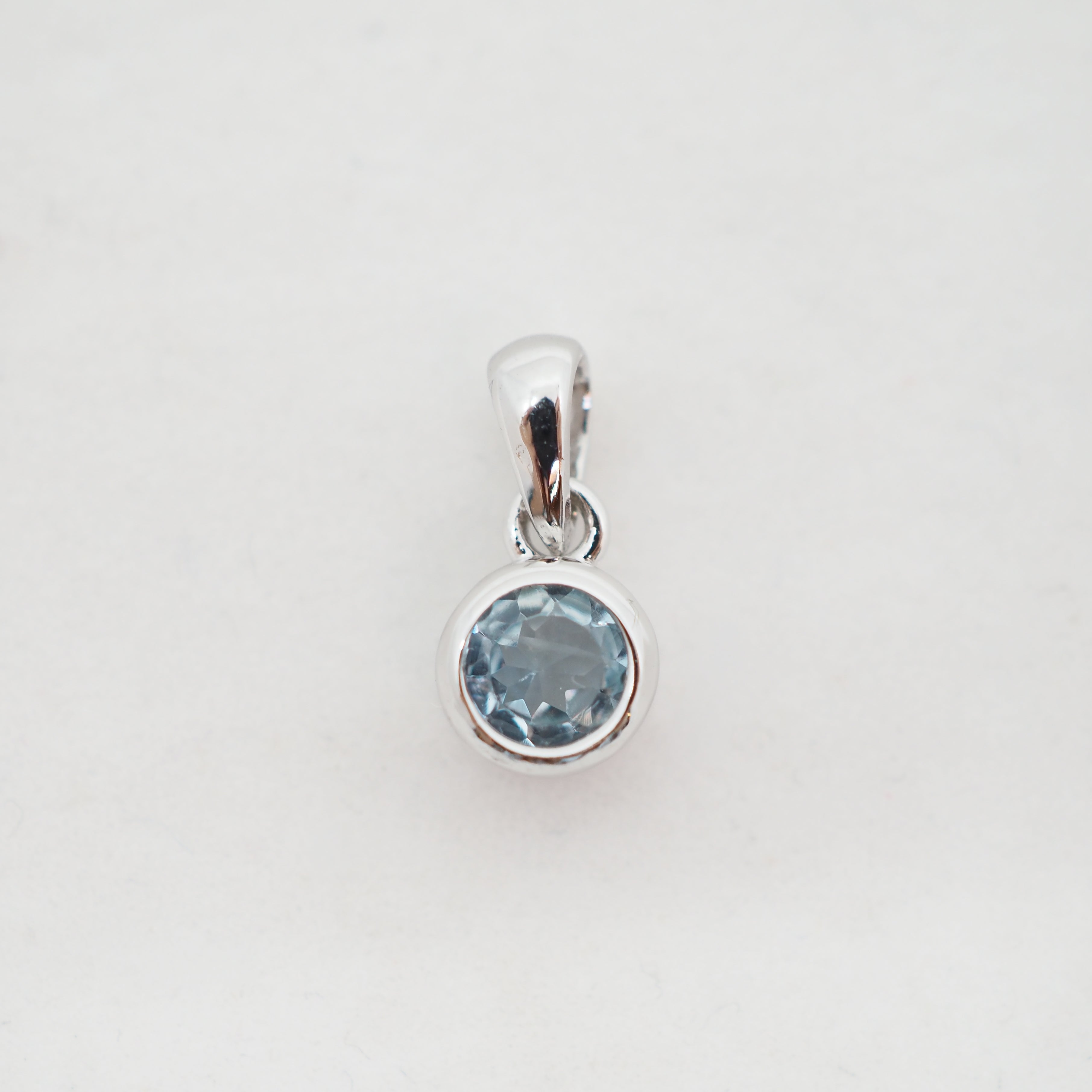 Birthstone Necklace - Sterling Silver