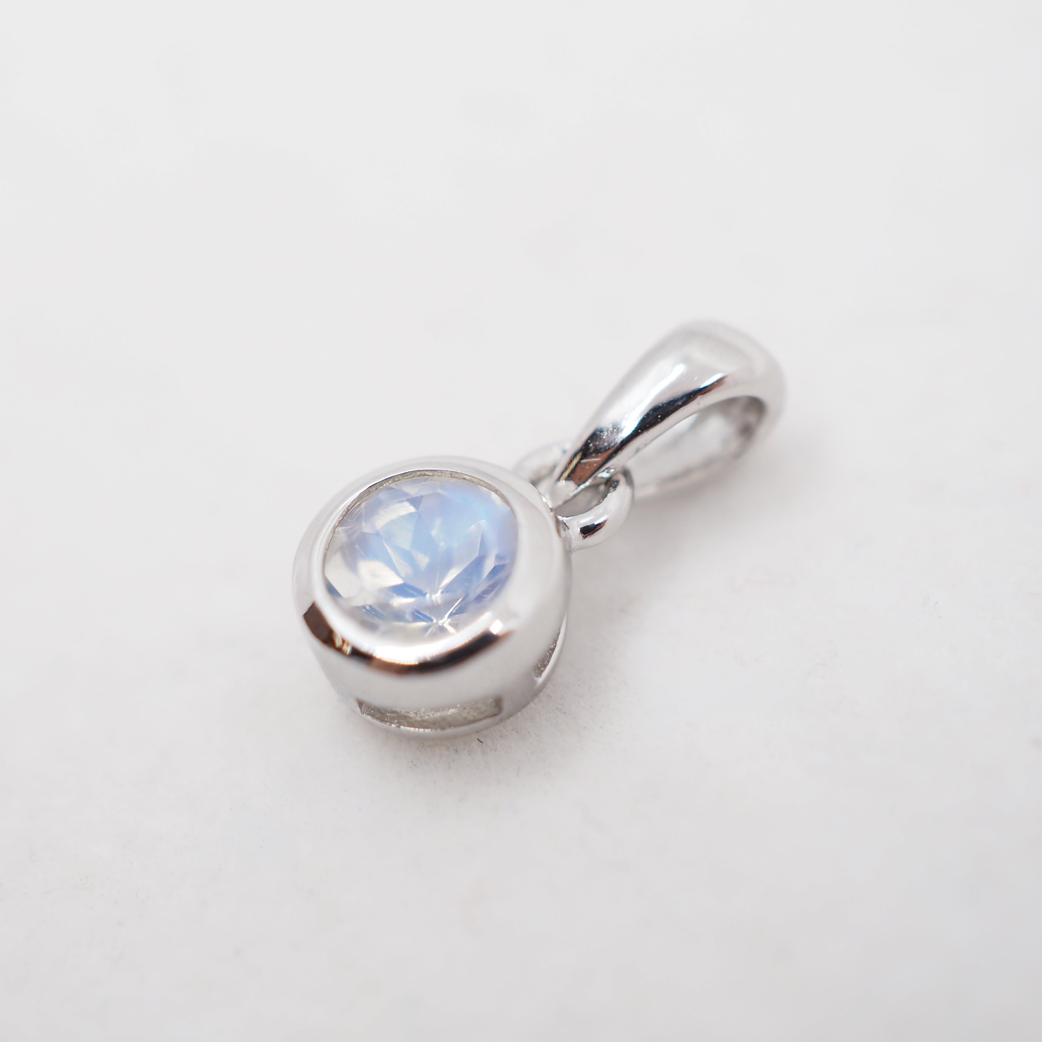 Birthstone Necklace - Sterling Silver