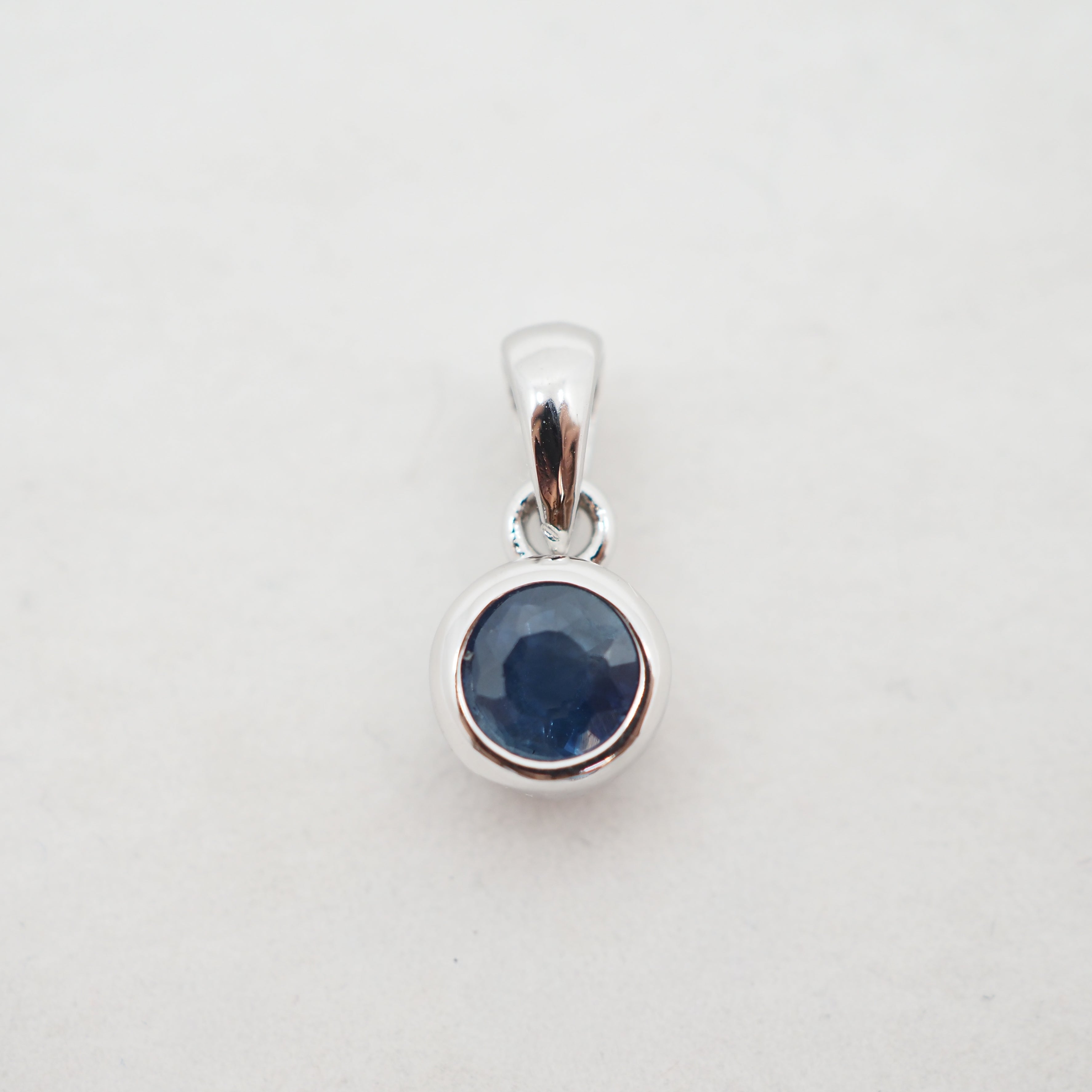 Birthstone Necklace - Sterling Silver