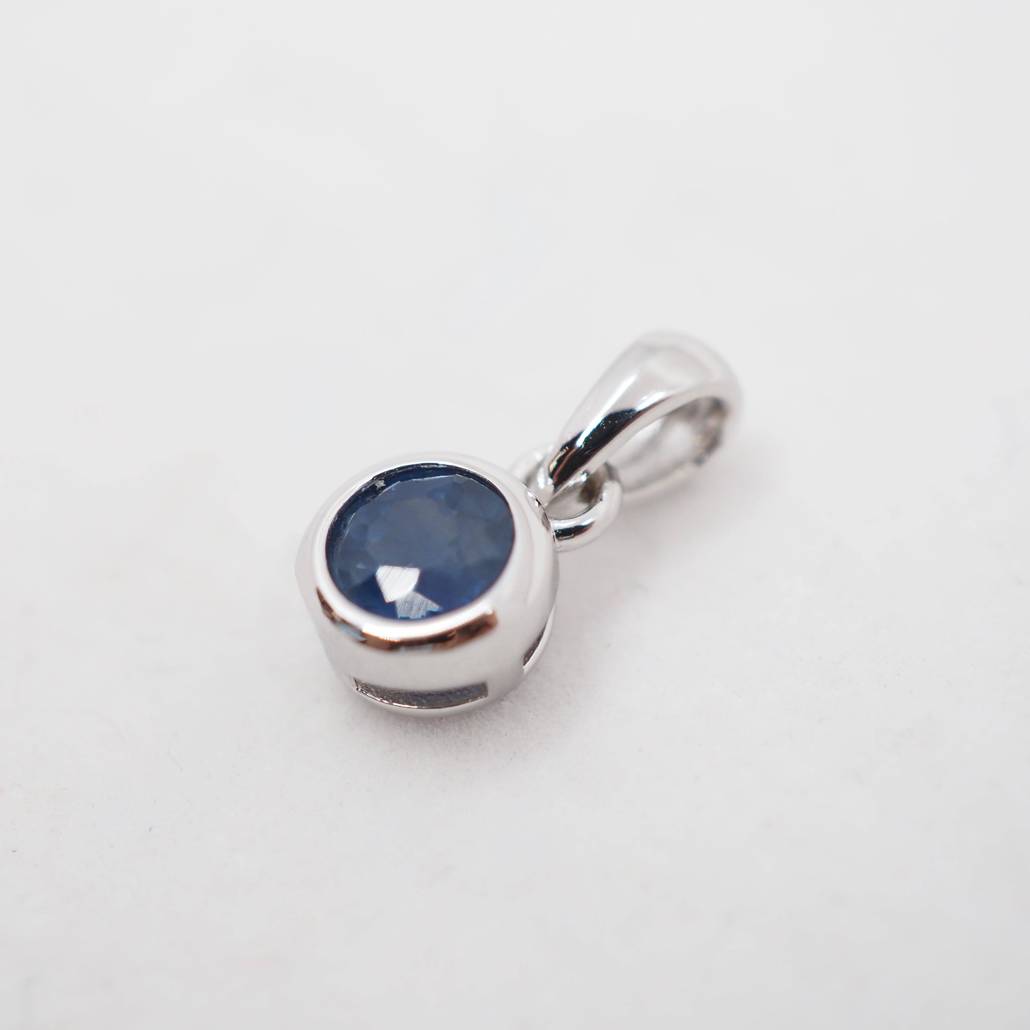 Birthstone Necklace - Sterling Silver