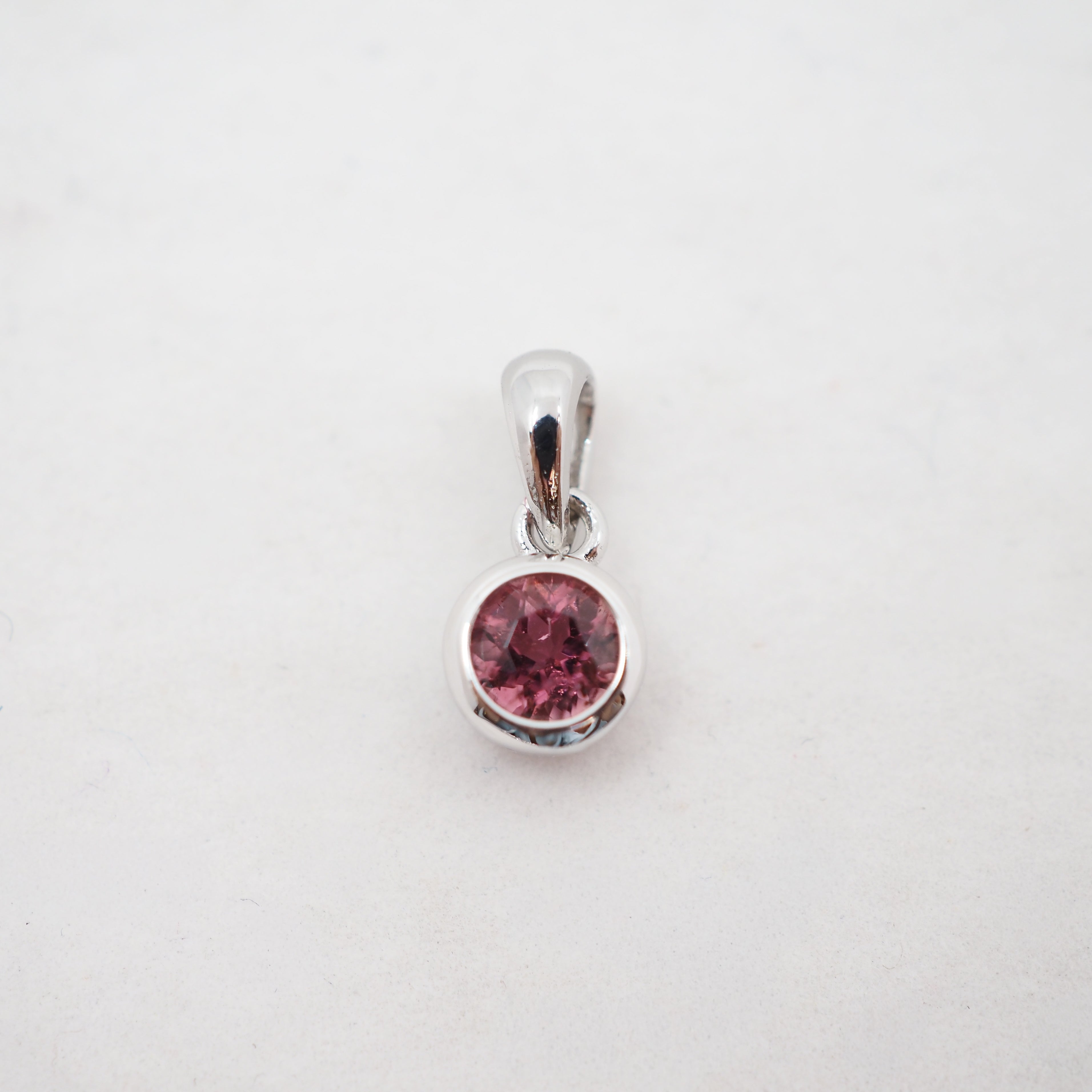 Birthstone Necklace - Sterling Silver