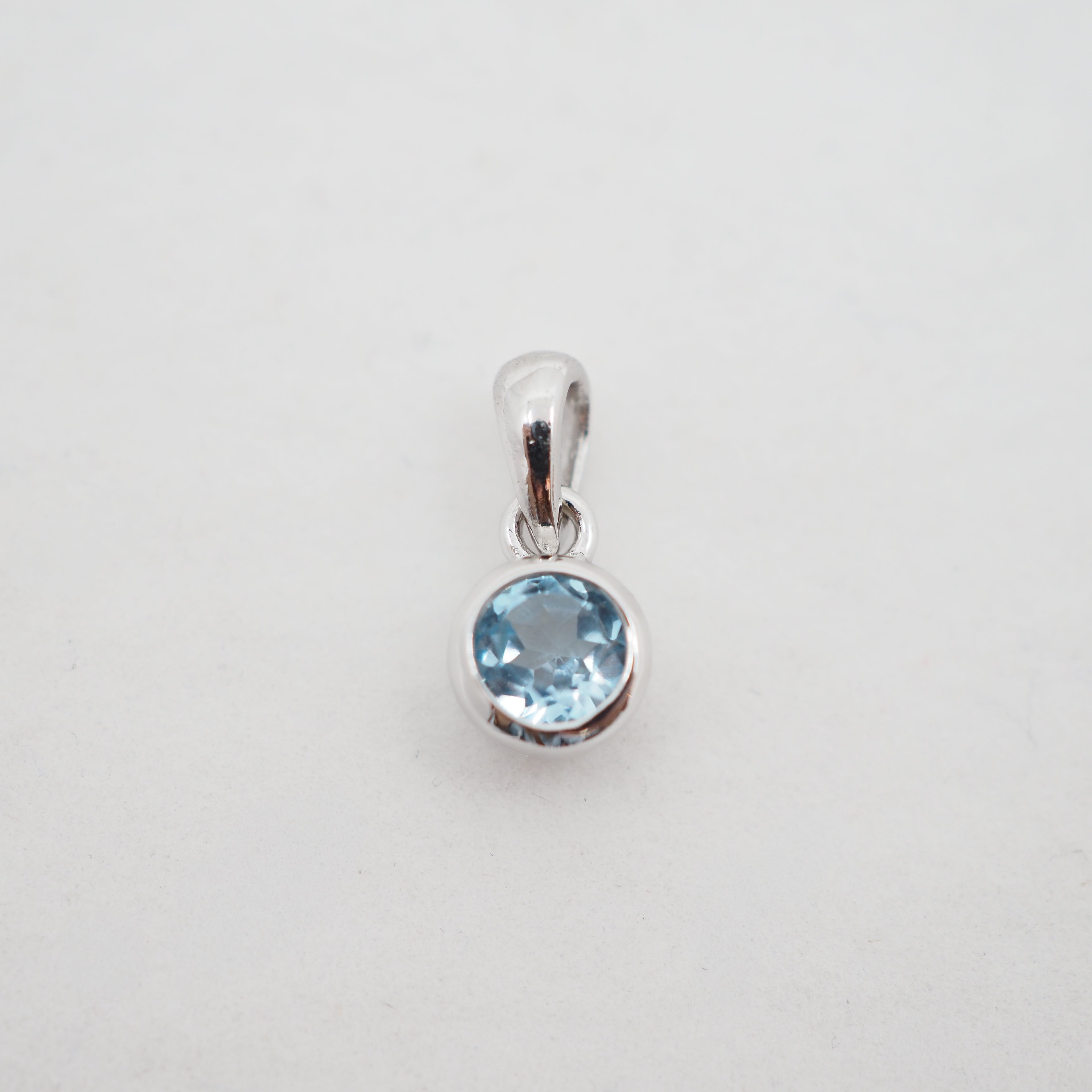 Birthstone Necklace - Sterling Silver