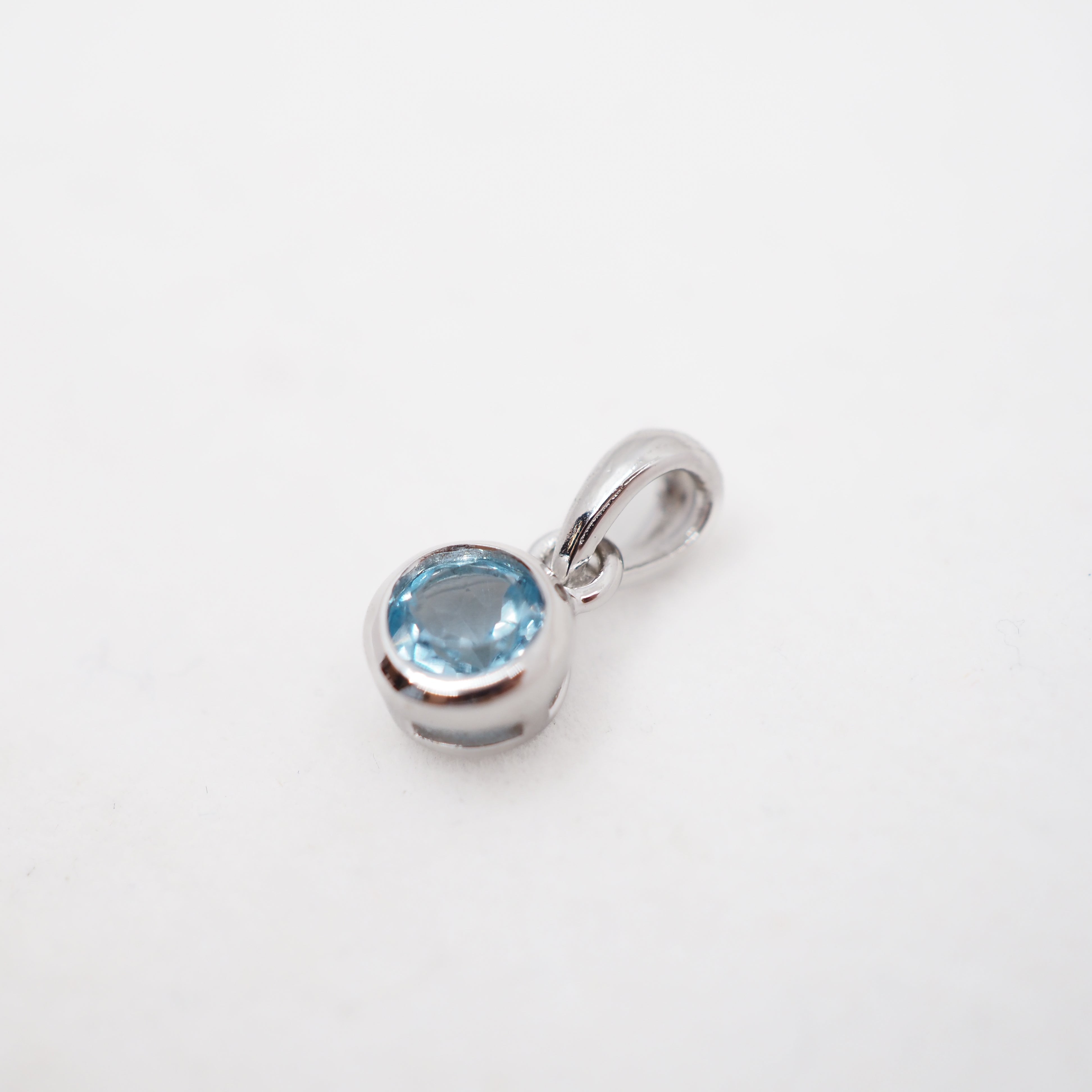 Birthstone Necklace - Sterling Silver