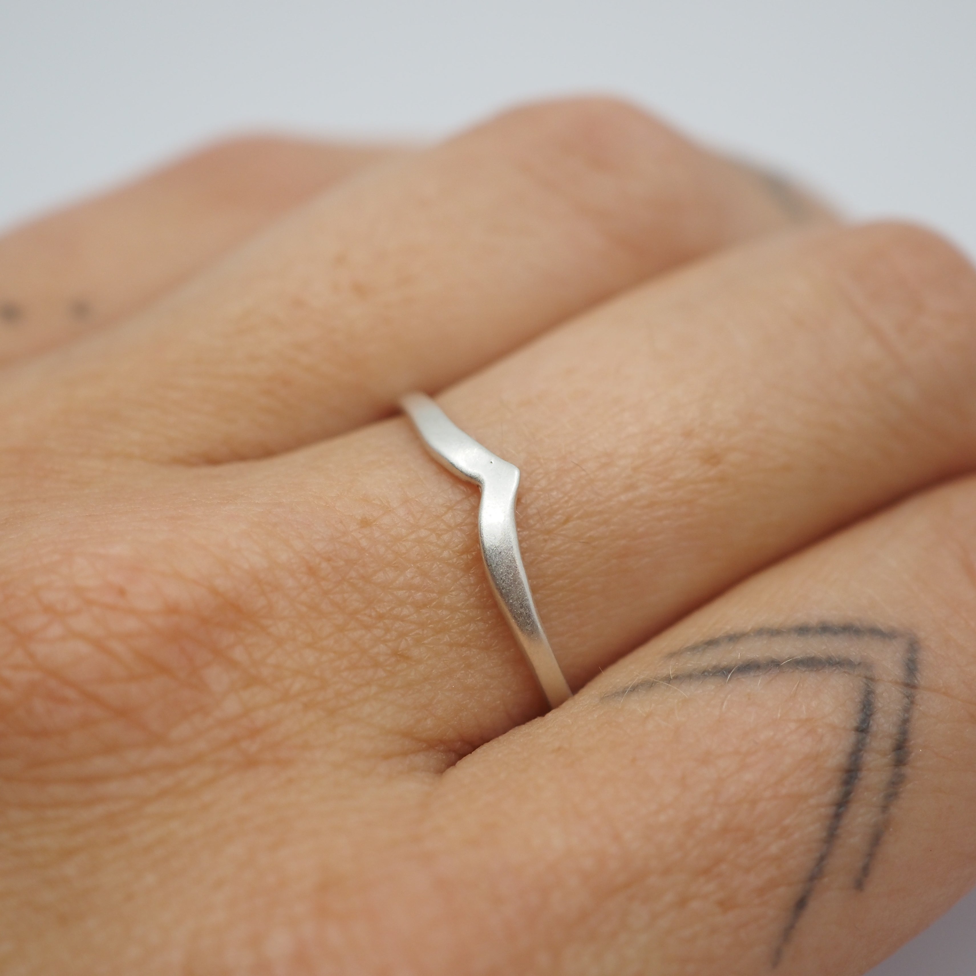 Sterling Silver Halo Ring