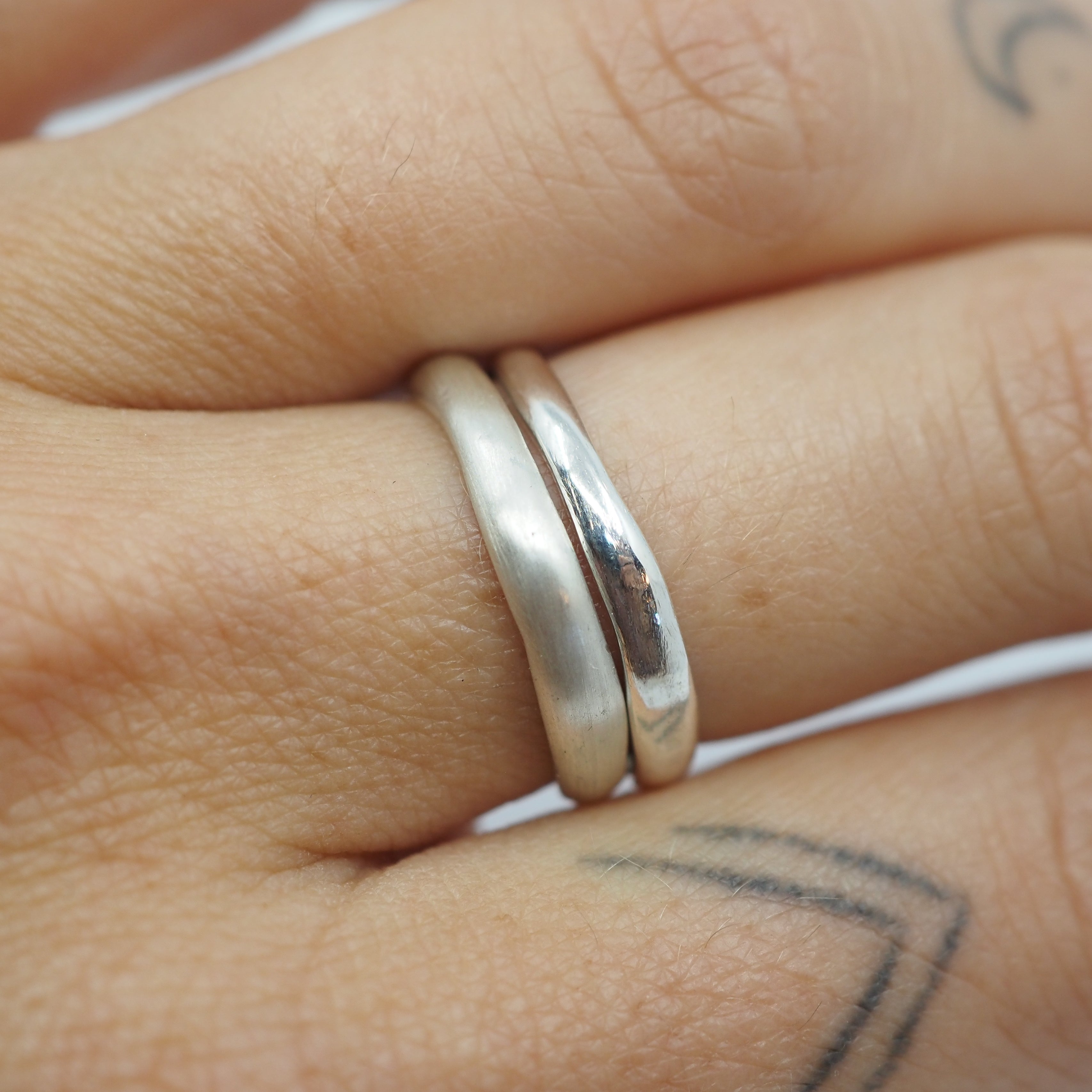 Sterling Silver Moyeha Ring