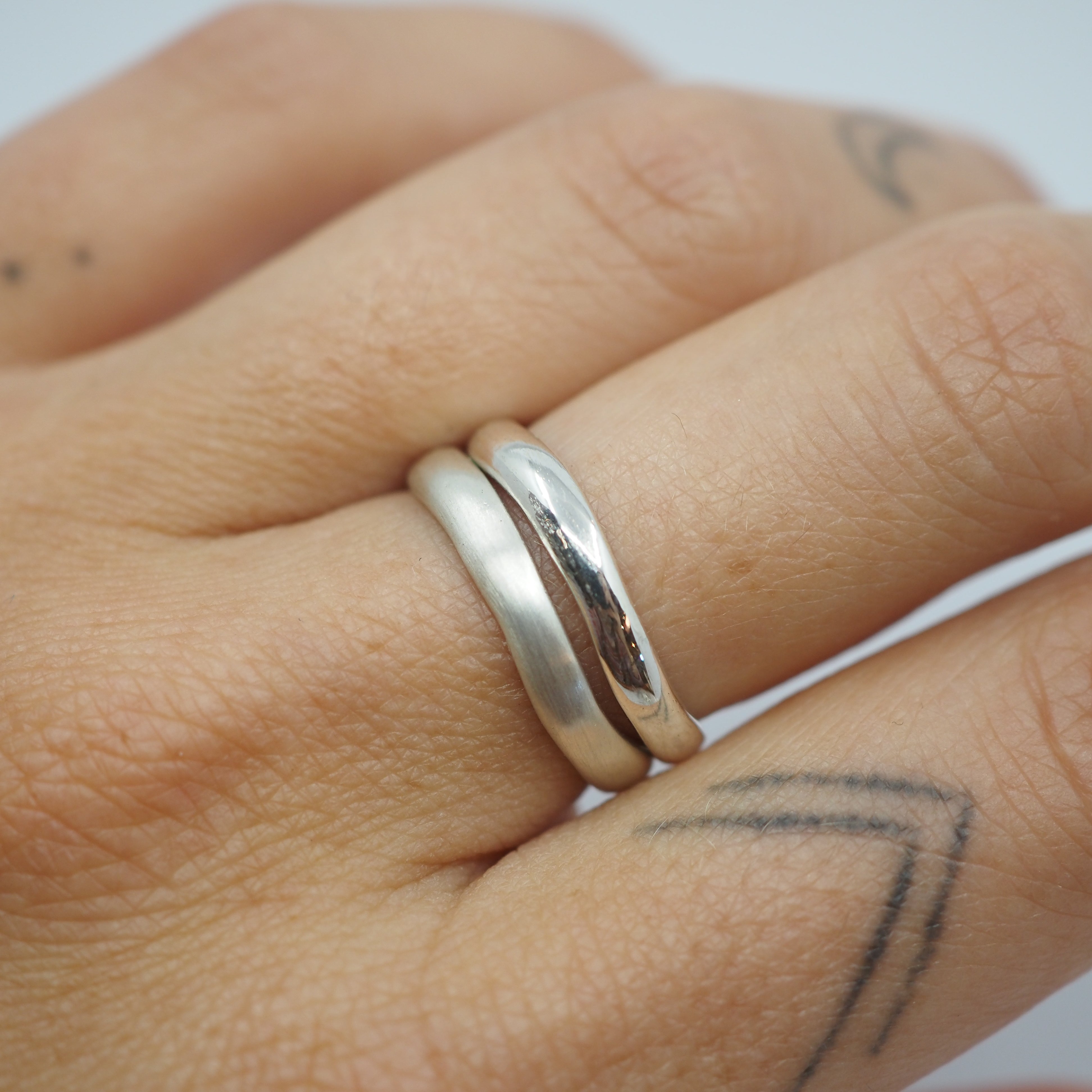 Sterling Silver Moyeha Ring