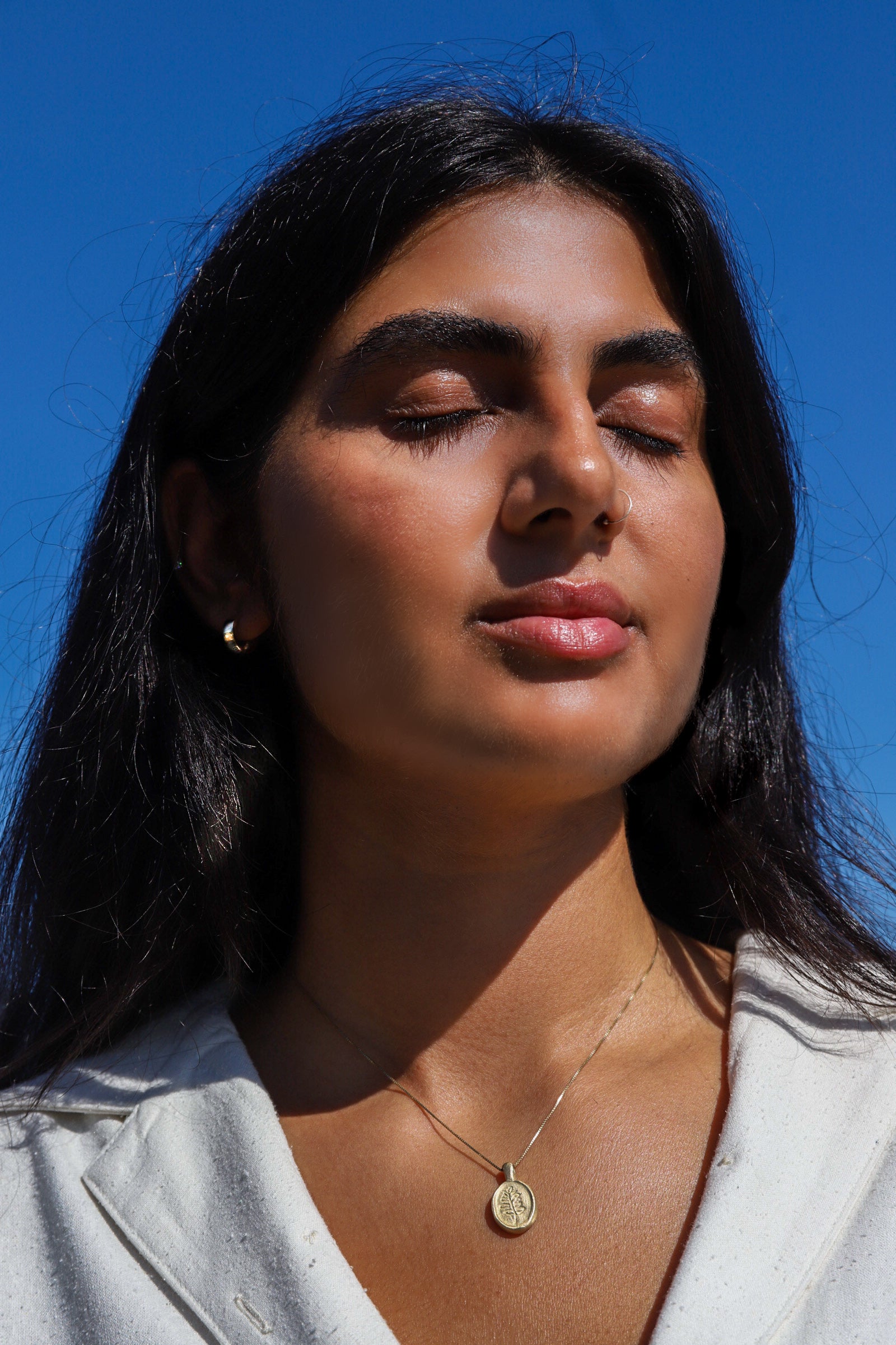 Lupine Necklace - 10k Gold
