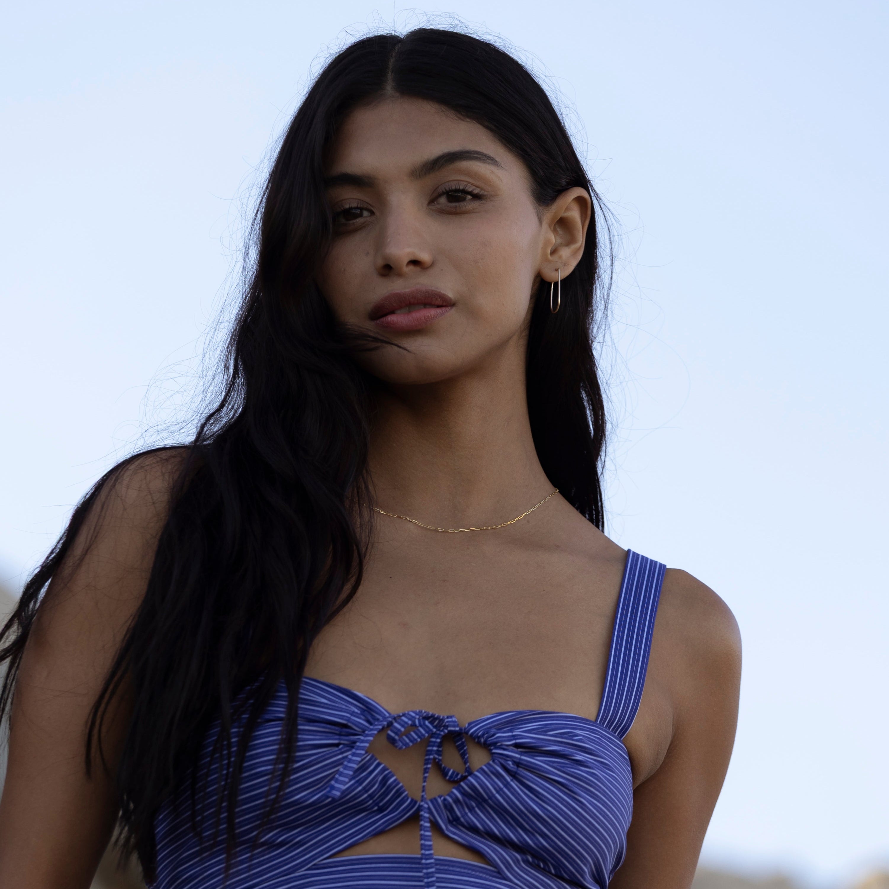 14K Gold Plated Eclipse Necklace