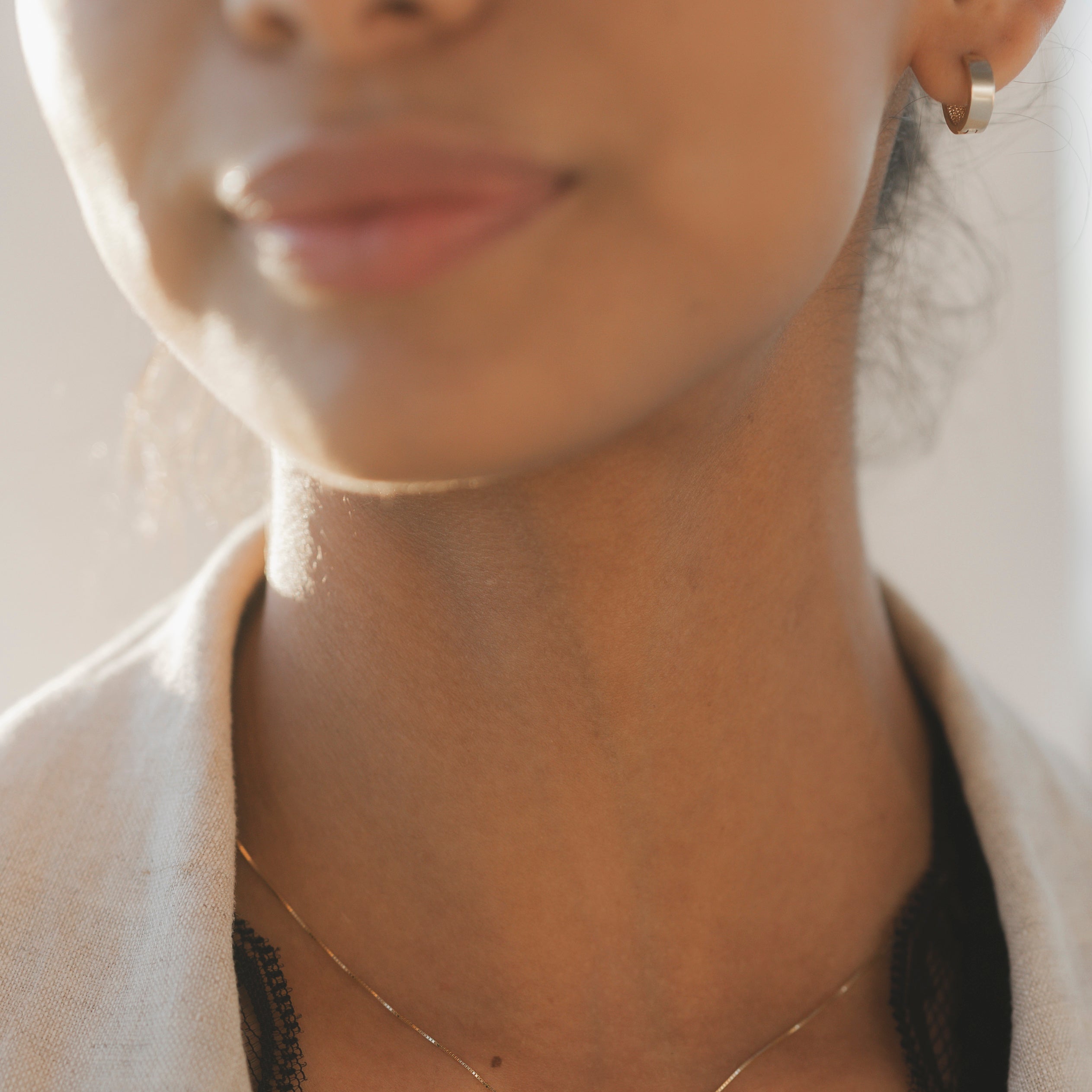 10k Gold Clara Huggie Hoops