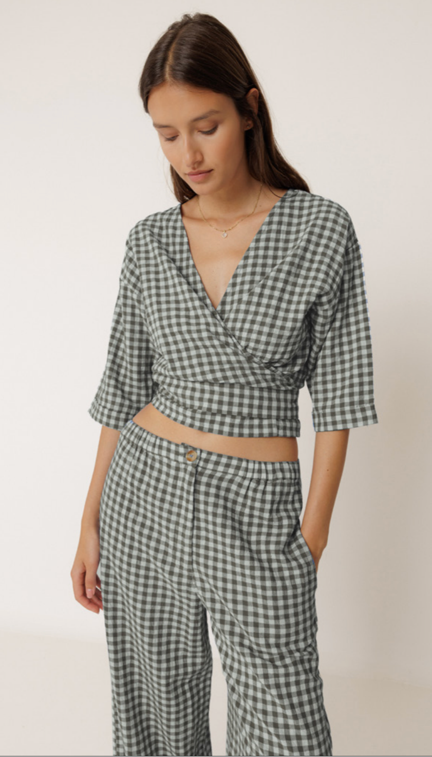 Indi & Cold - Gingham Pant