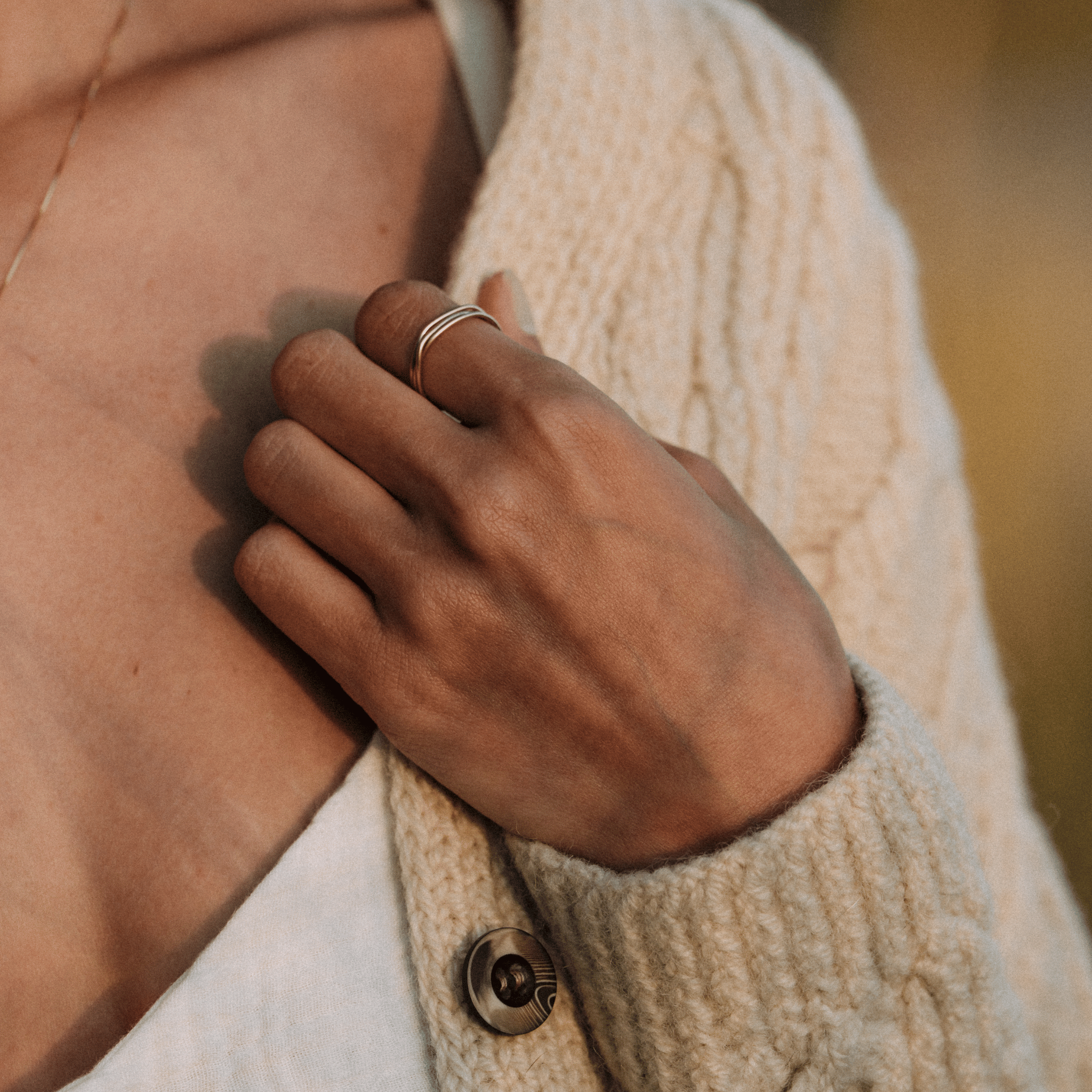 10k Gold Willow Ring