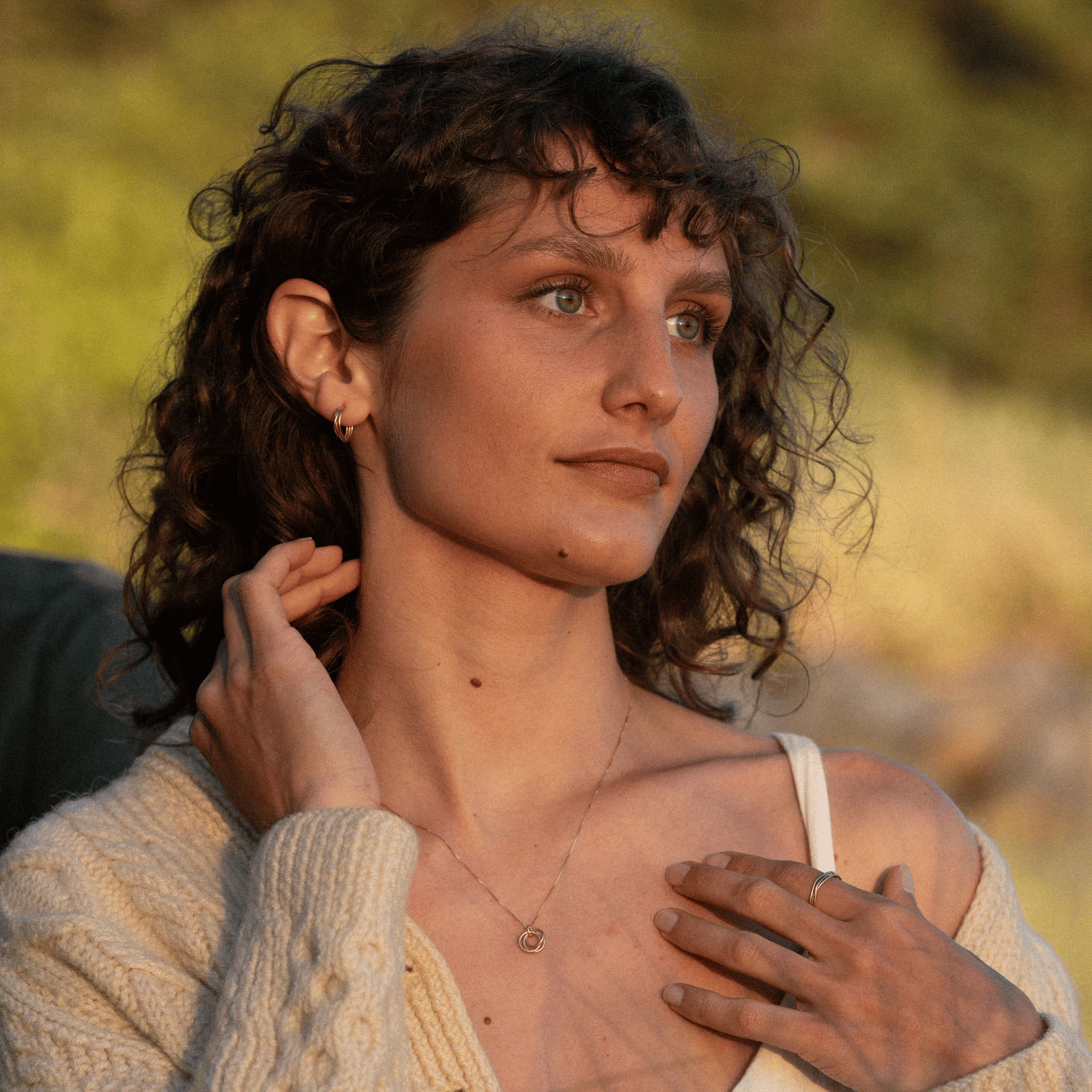 10k Gold Willow Necklace