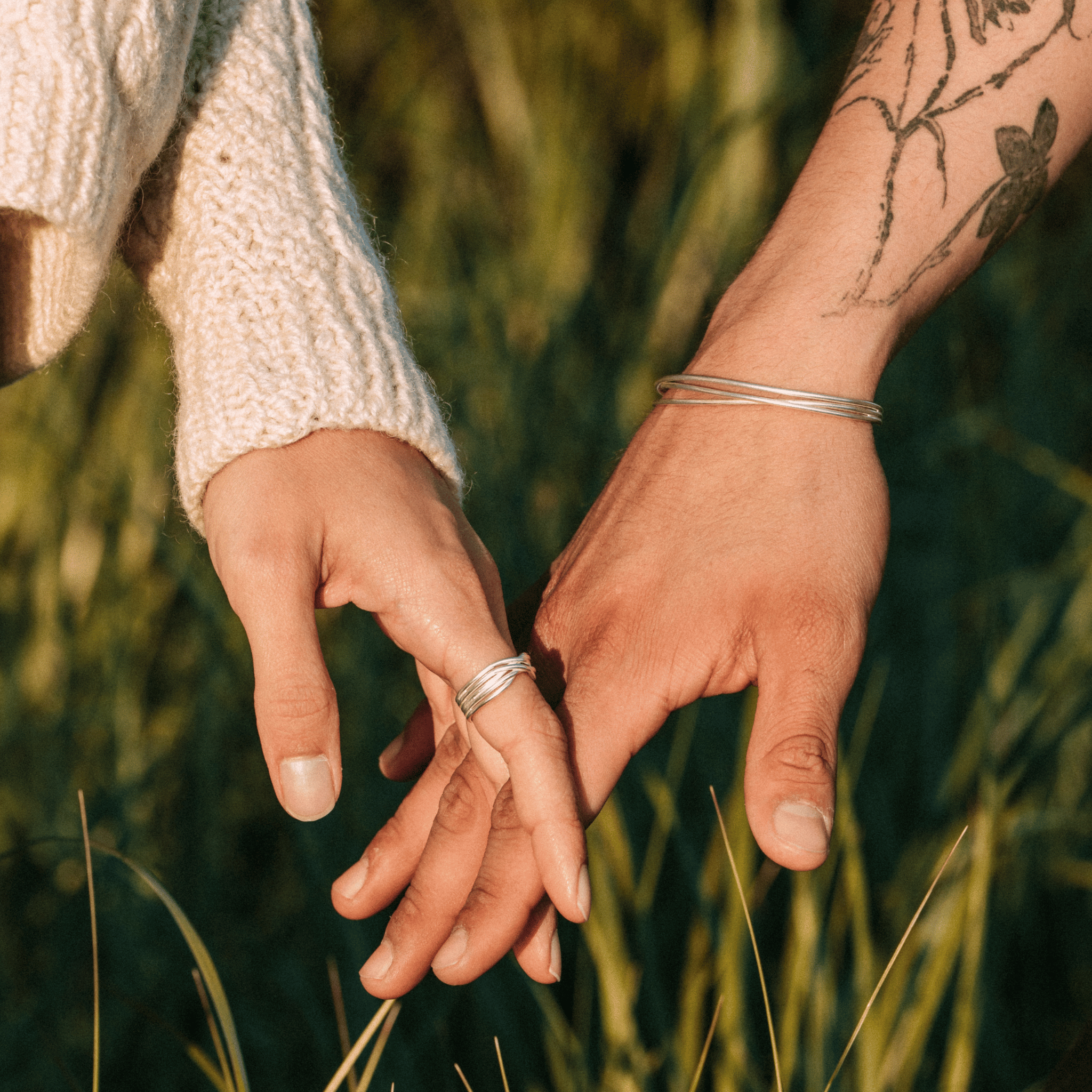 Willow Cuff Bracelet - Sterling Silver