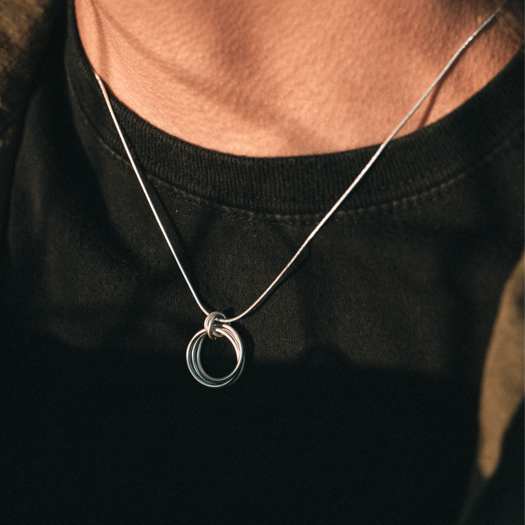 Sterling Silver Willow Necklace