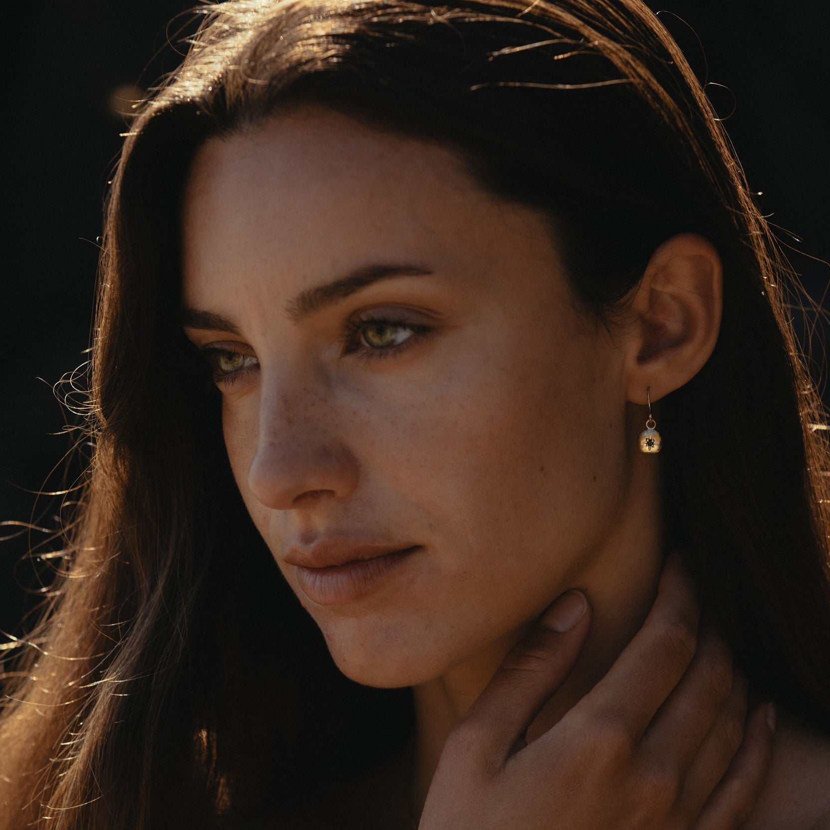 10k Gold Solstice Dangle Earrings