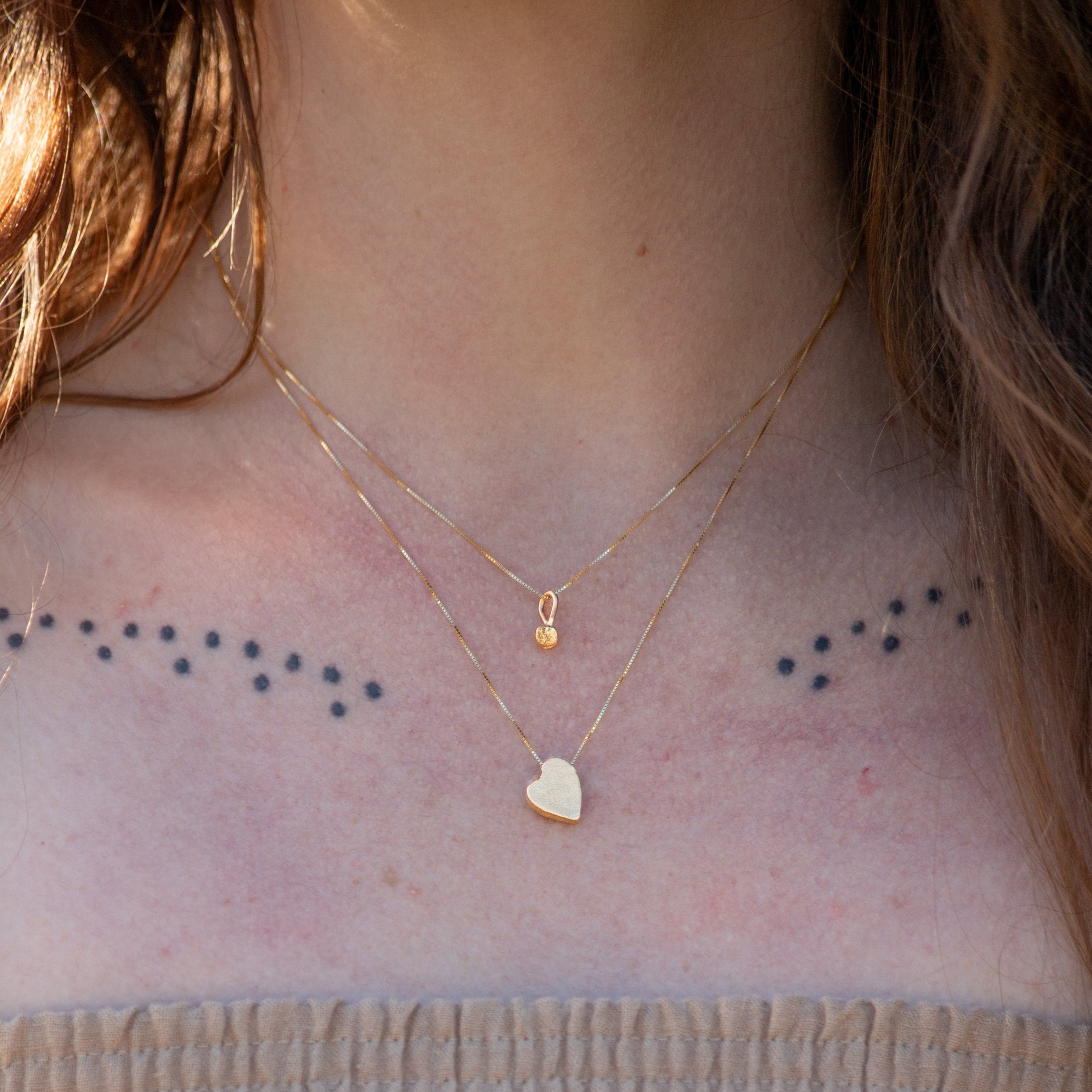 Heart Necklace - 10k Gold