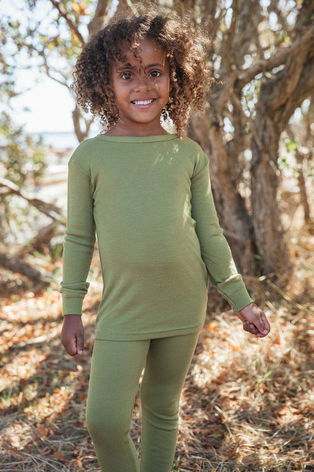 Kids Thermal Long Sleeve Top - Simply Merino