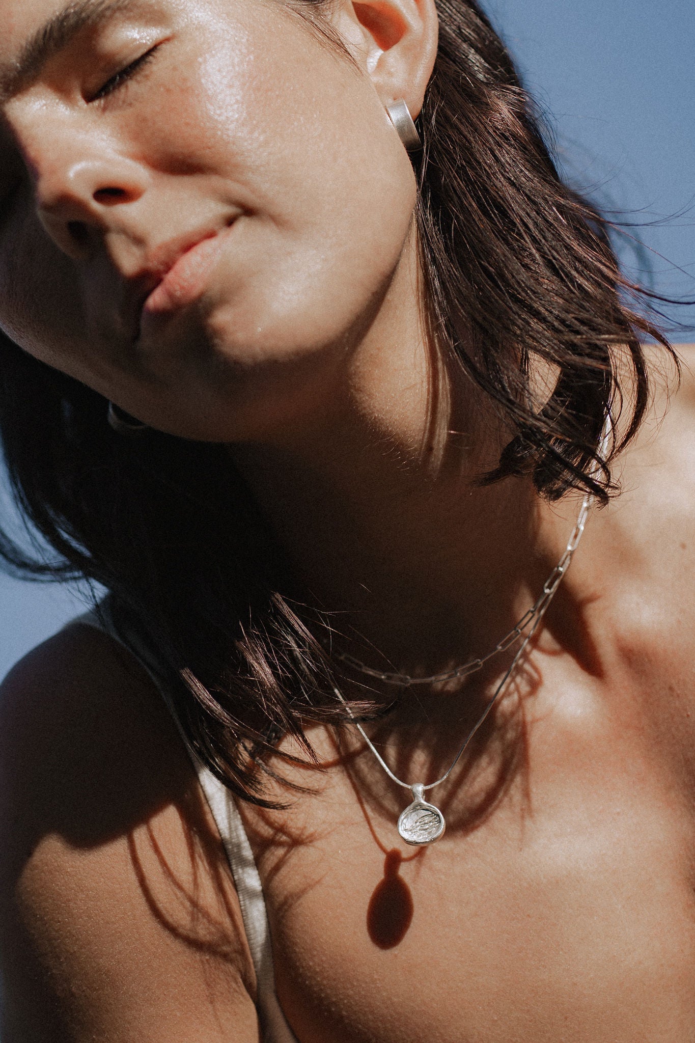 Sterling Silver Wave Love Talisman