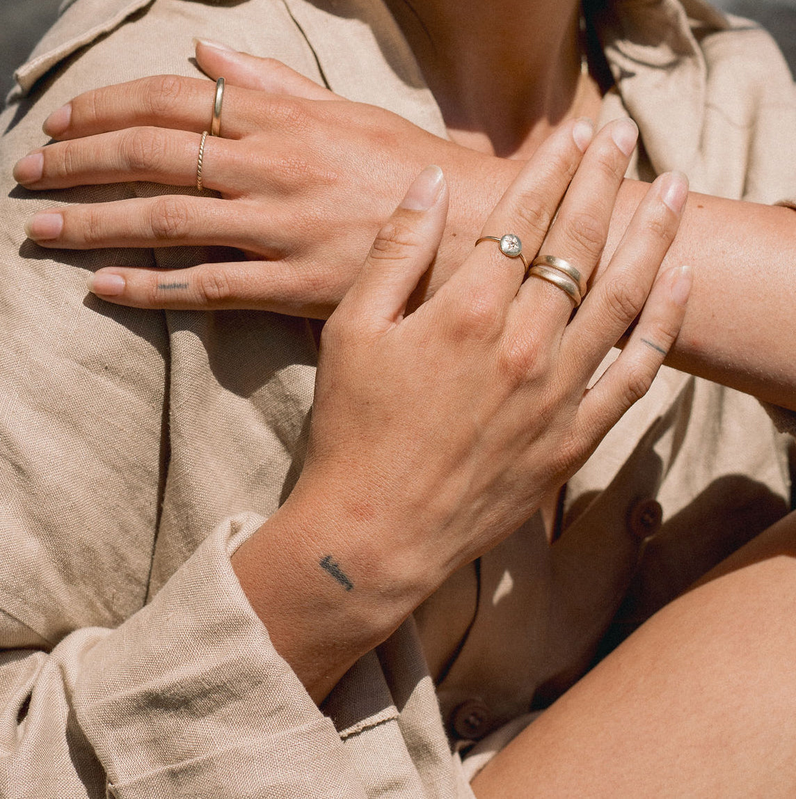 10k Gold Solstice Ring